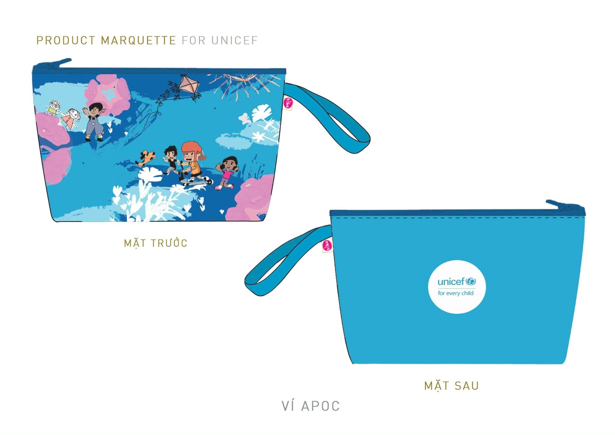 UNICEF Tò He Series - Túi đựng tiền