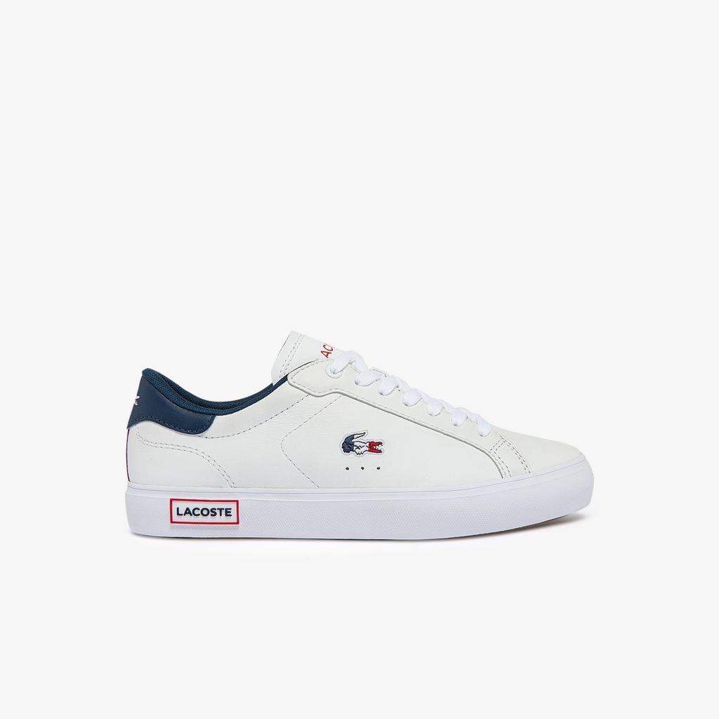 Giày Lacoste Nữ Powercourt Chất Liệu Da