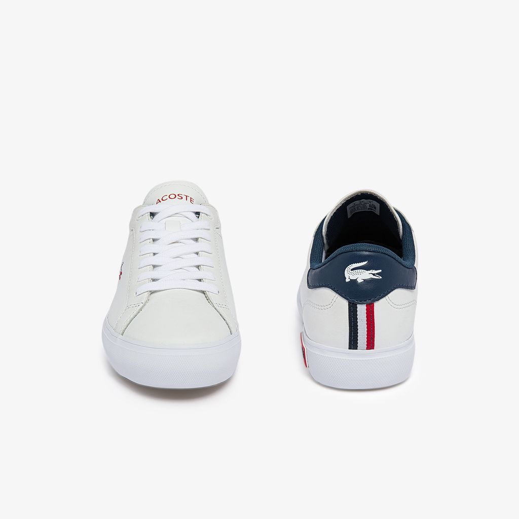 Giày Lacoste Nữ Powercourt Chất Liệu Da