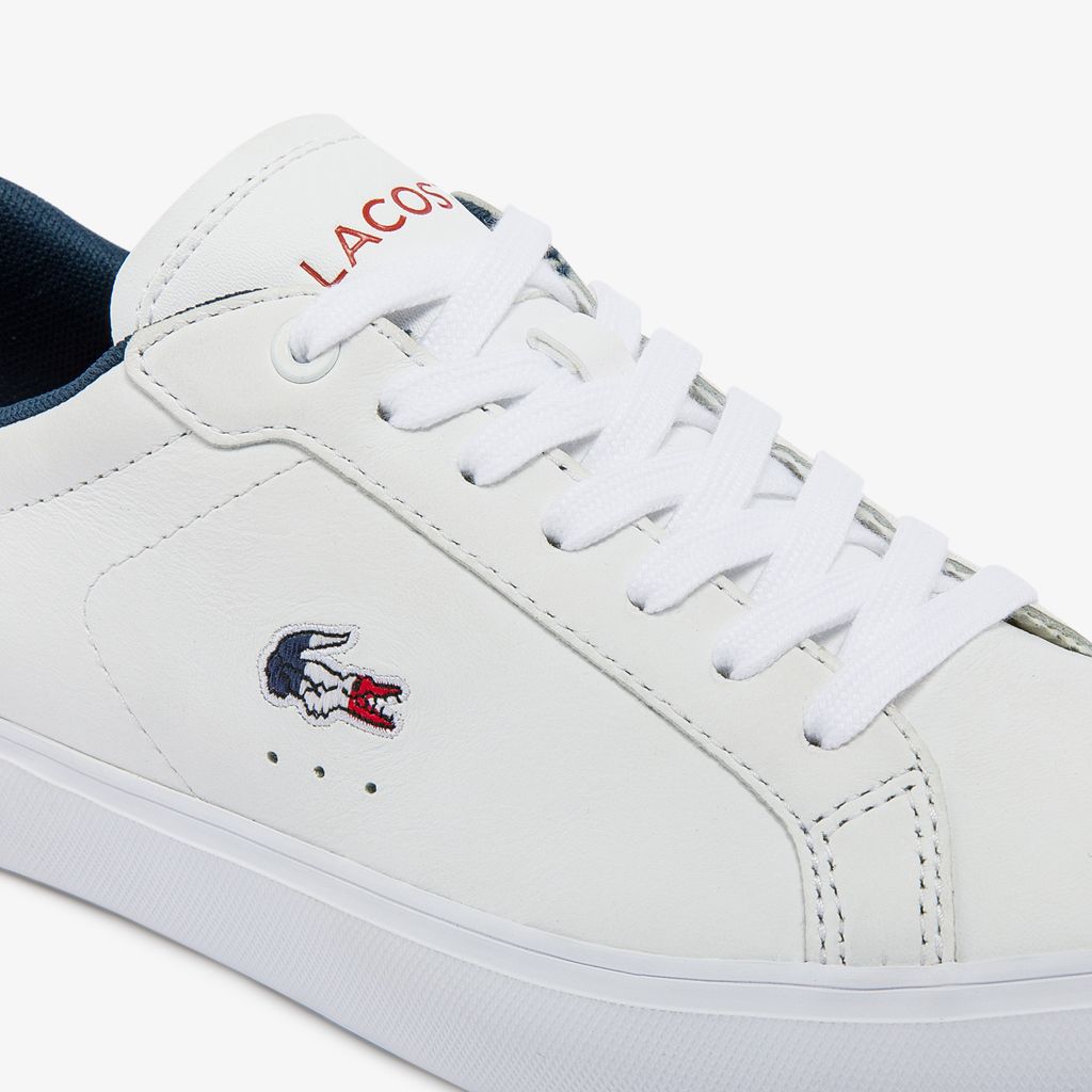 Giày Lacoste Nữ Powercourt Chất Liệu Da