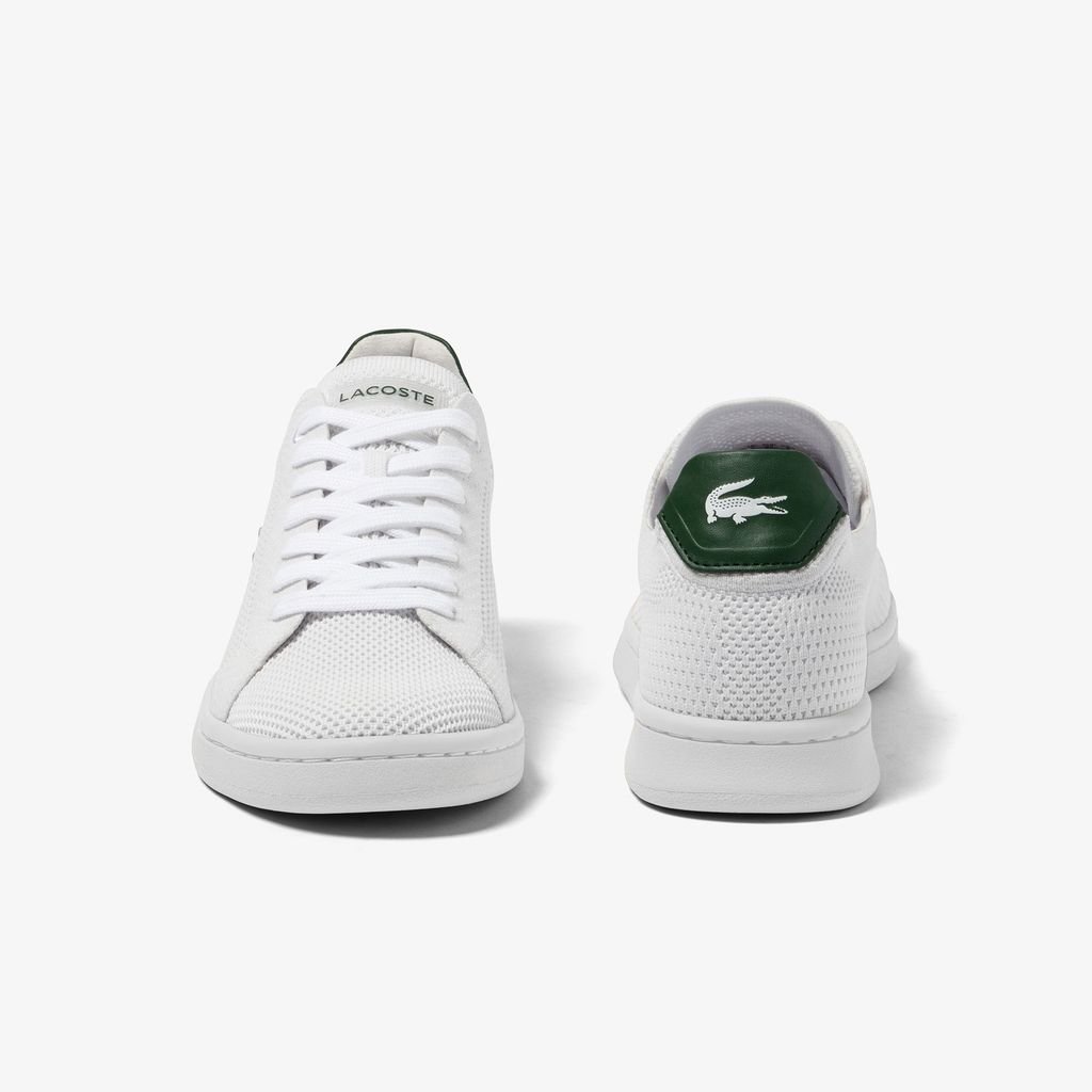 Giày Thể Thao Lacoste Nữ Carnaby Đế Cao Chất Liệu Piqué Vải