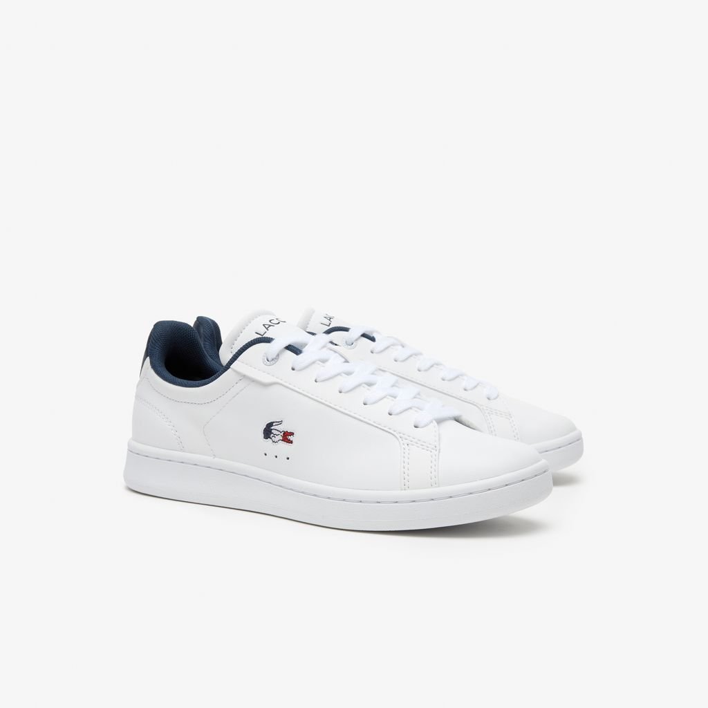 Giày Thể Thao Lacoste Nữ Carnaby Chất Liệu Da Phối Ba Màu Cao Cấp