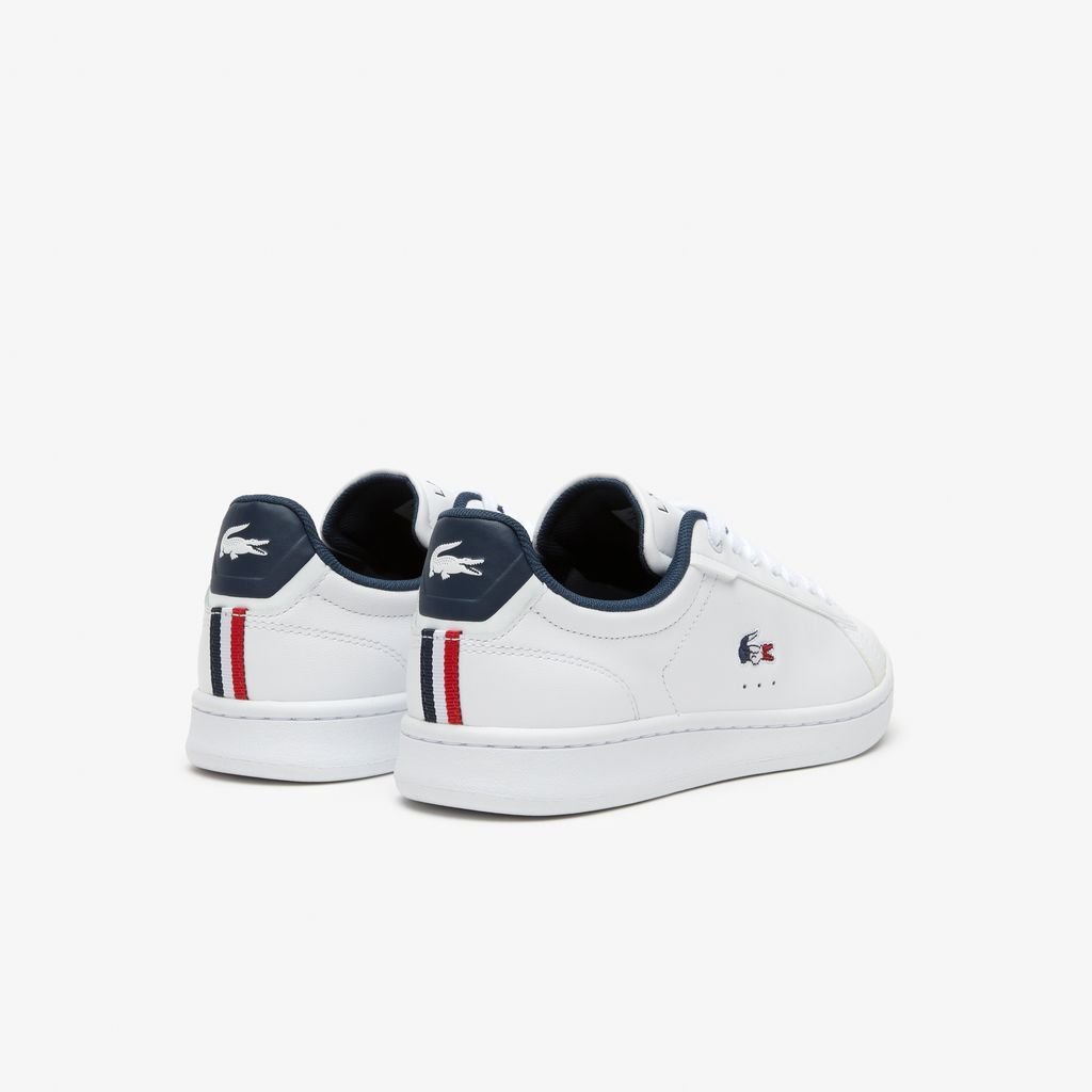 Giày Thể Thao Lacoste Nữ Carnaby Chất Liệu Da Phối Ba Màu Cao Cấp