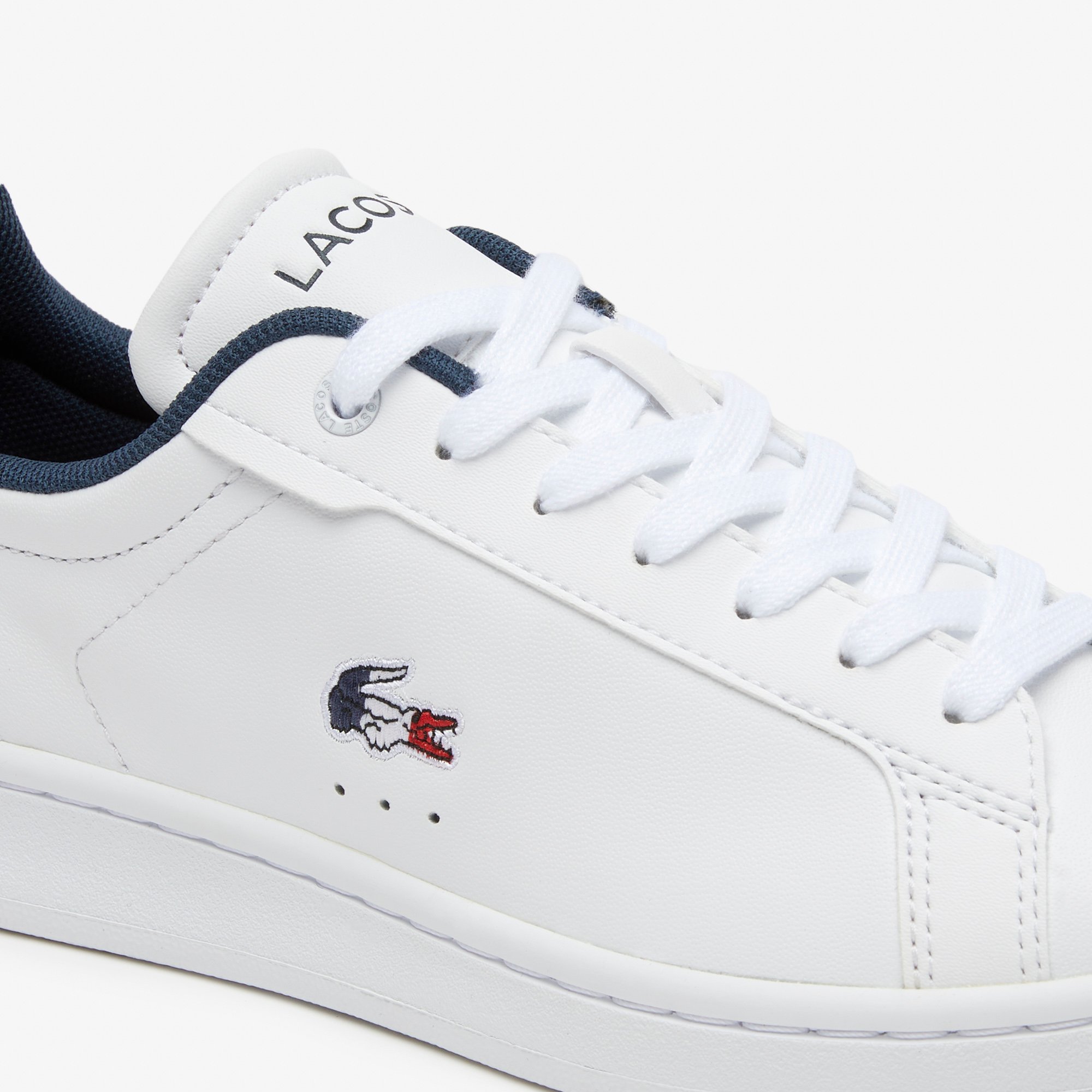 Giày Thể Thao Lacoste Nữ Carnaby Chất Liệu Da Phối Ba Màu Cao Cấp