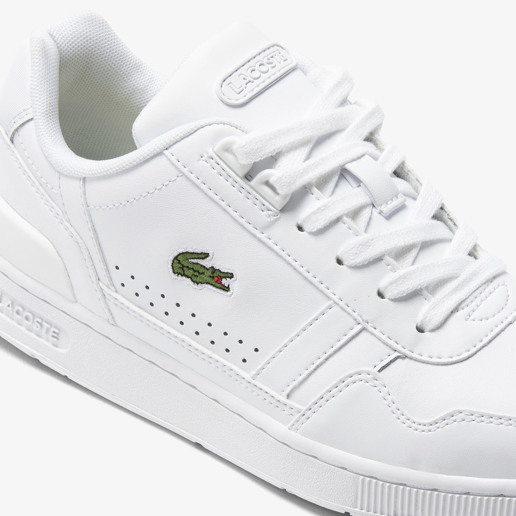 Giày Thể Thao Lacoste Nữ T-Clip Chất Liệu Da