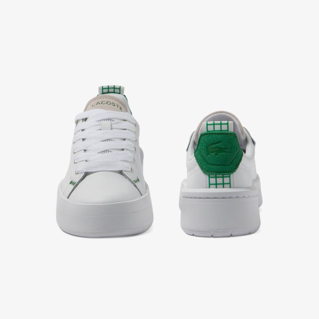 Giày Lacoste Nữ đế Carnaby Chất Liệu Da