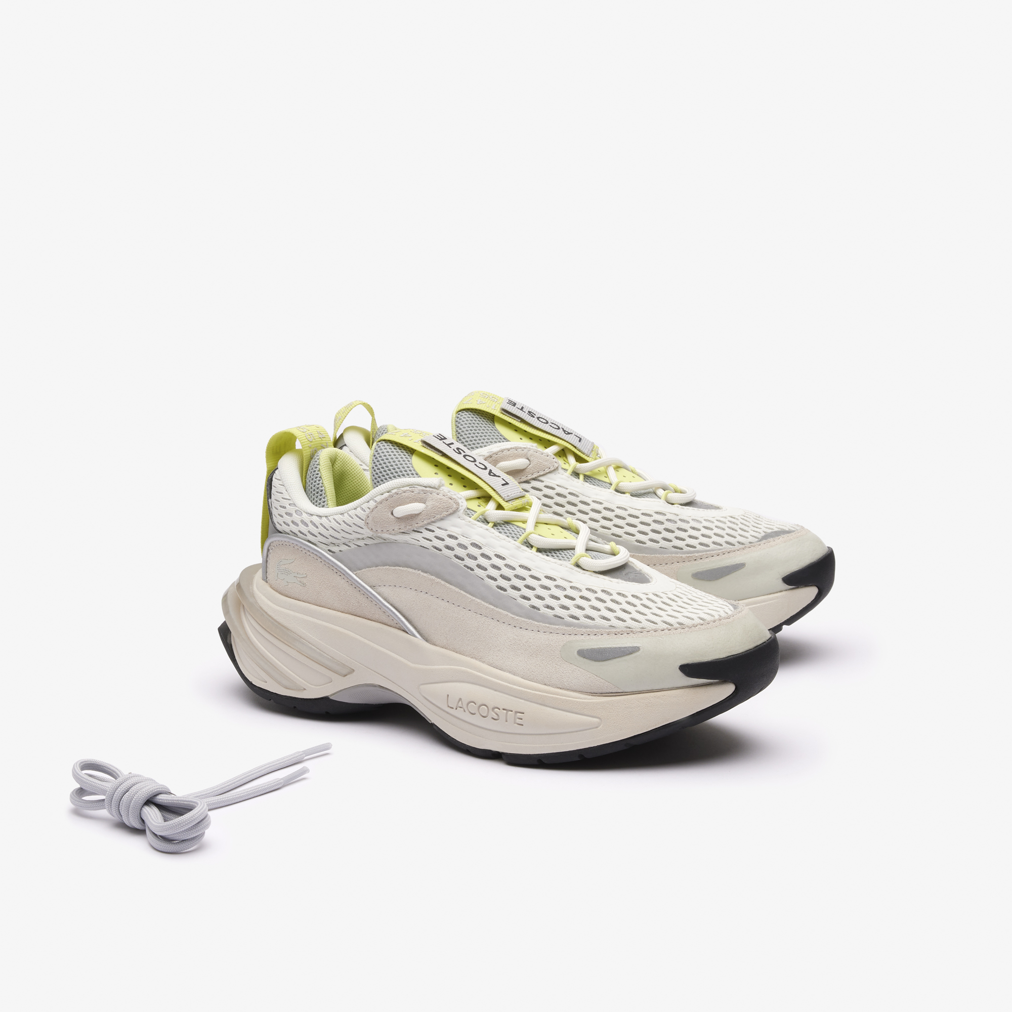 Giày Lacoste Nữ Audyssor Chất Liệu Vải Họa Tiết Colour Block