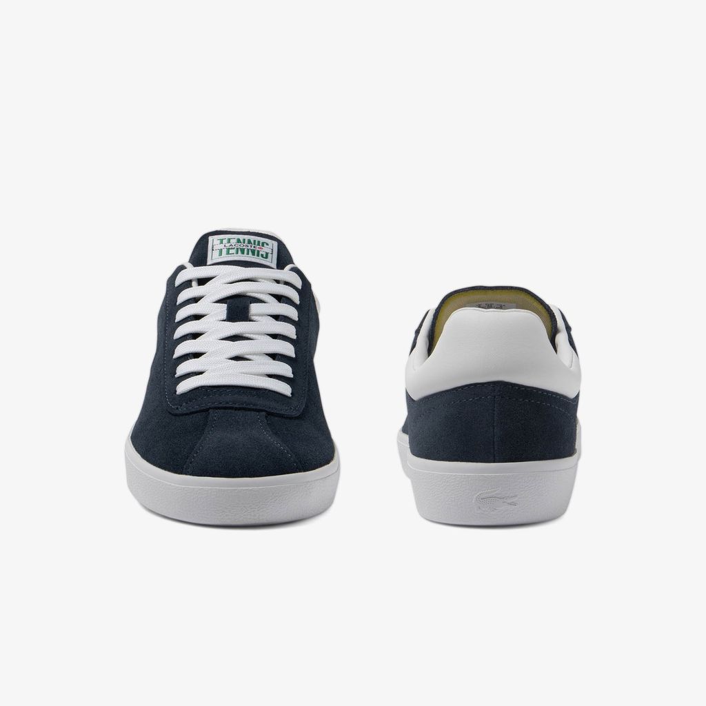 Giày Lacoste Nam Baseshot Chất Liệu Da Lộn