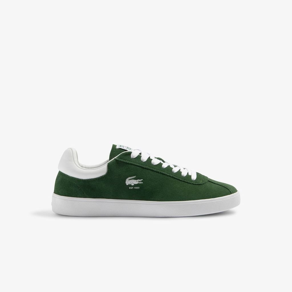 Giày Lacoste Nam Baseshot Chất Liệu Da Lộn
