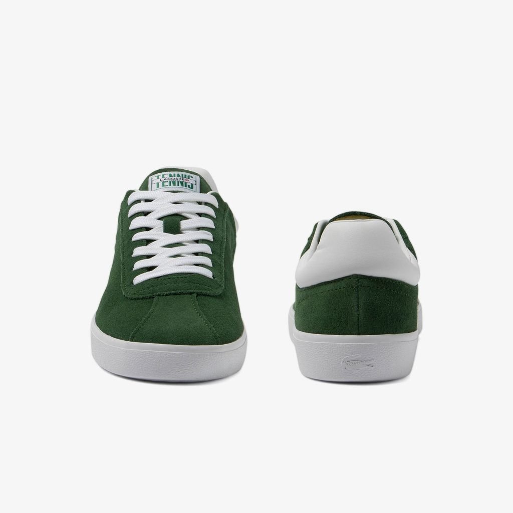Giày Lacoste Nam Baseshot Chất Liệu Da Lộn