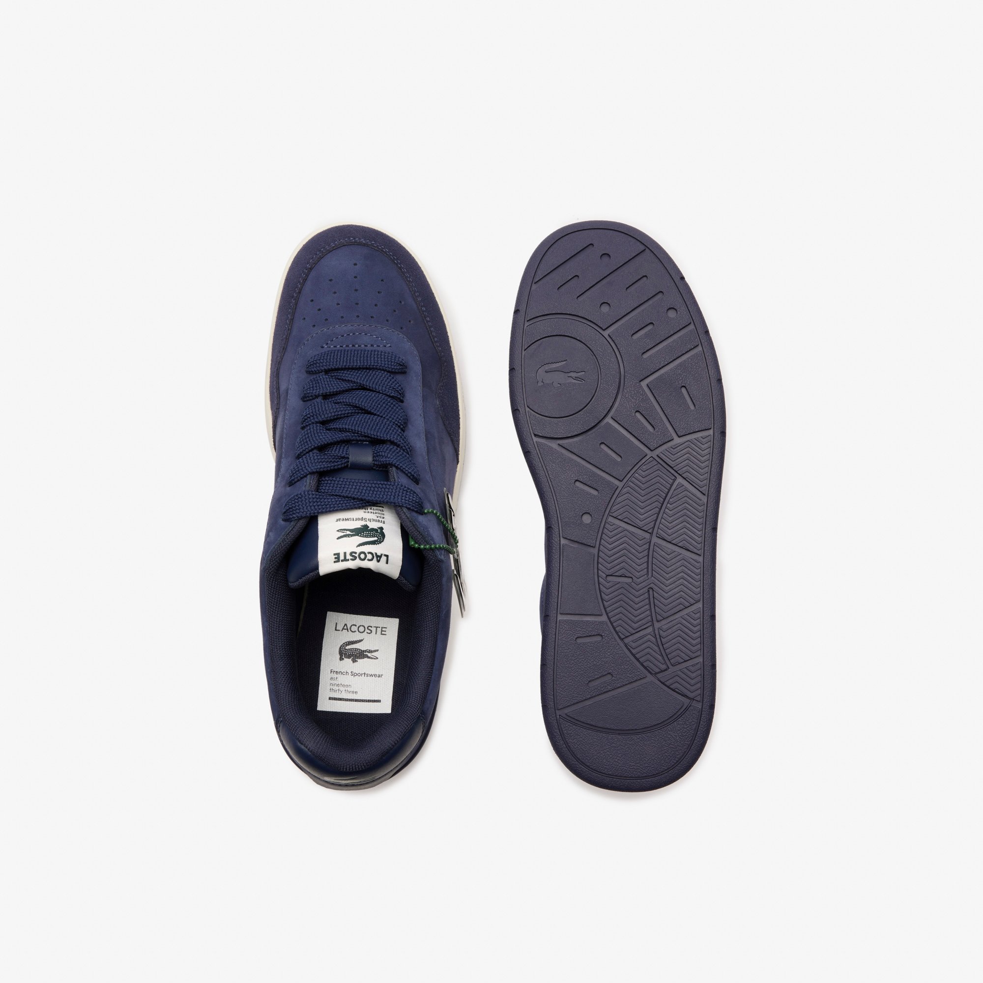 Giày Lacoste Nam Holiday Capsule Ace Clip Chất Liệu Da