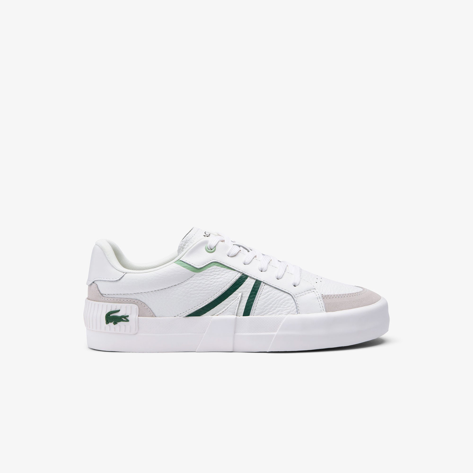 Giày Lacoste Nữ L004 Chất Liệu Da Phối Màu