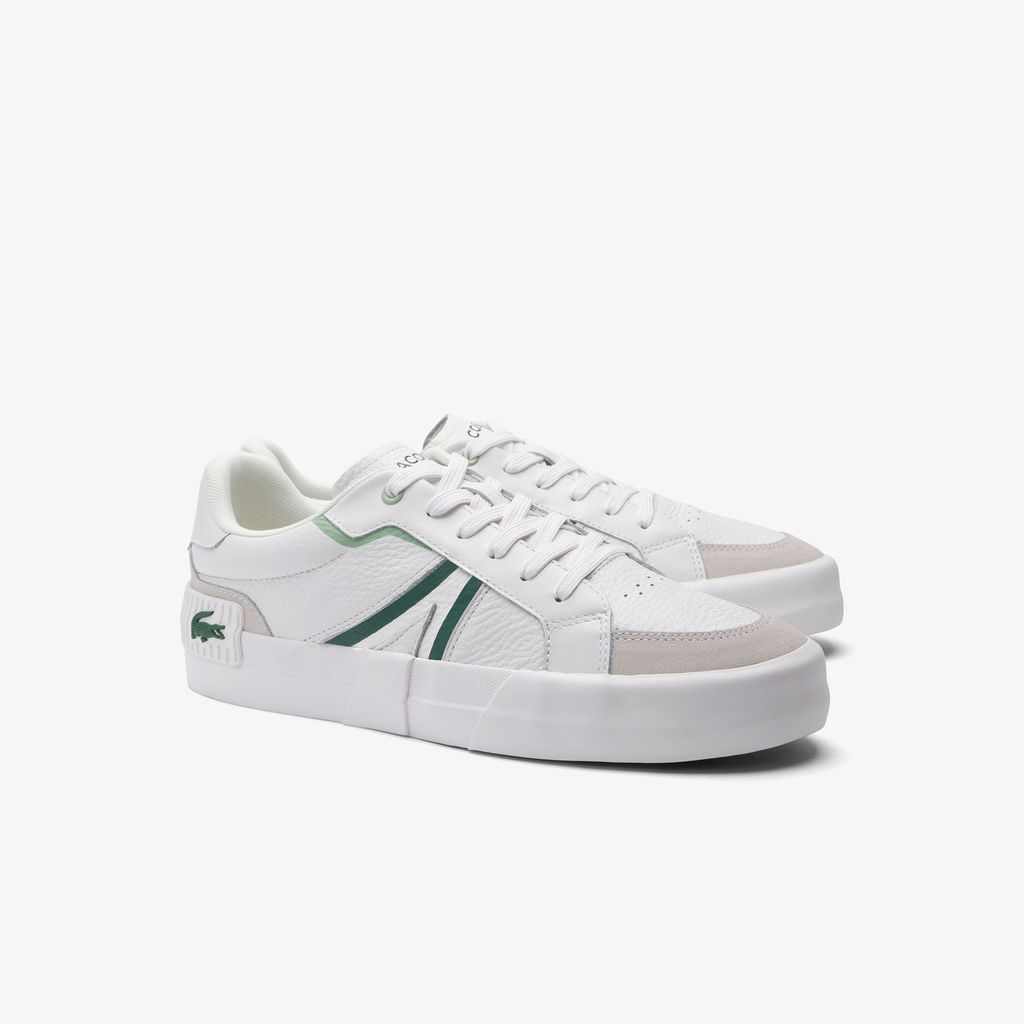 Giày Lacoste Nữ L004 Chất Liệu Da Phối Màu
