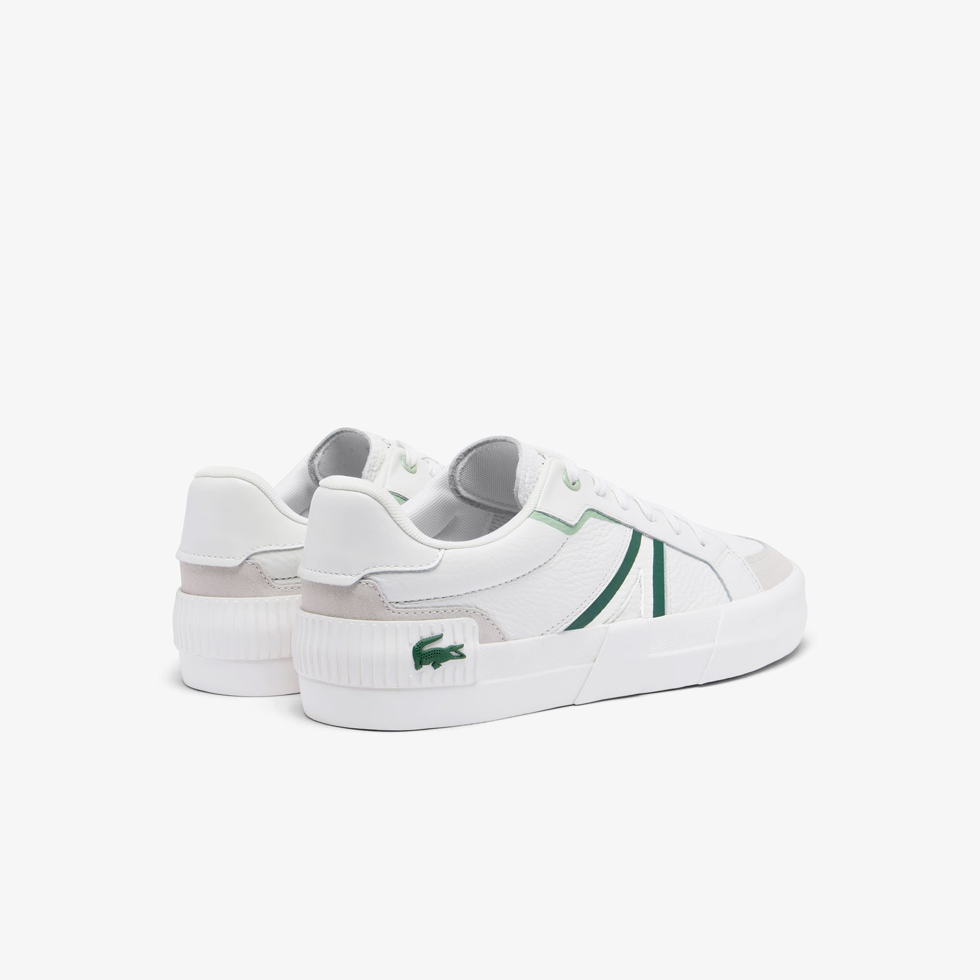Giày Lacoste Nữ L004 Chất Liệu Da Phối Màu