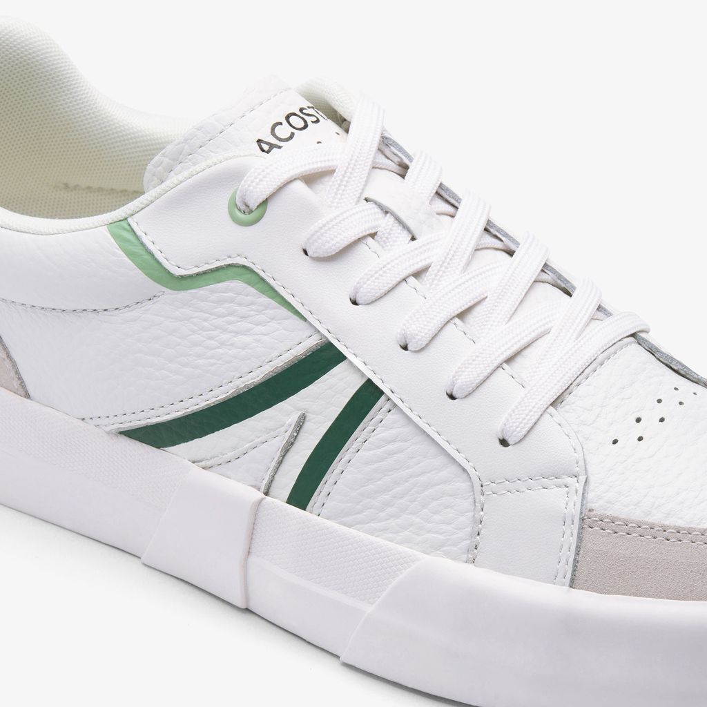 Giày Lacoste Nữ L004 Chất Liệu Da Phối Màu