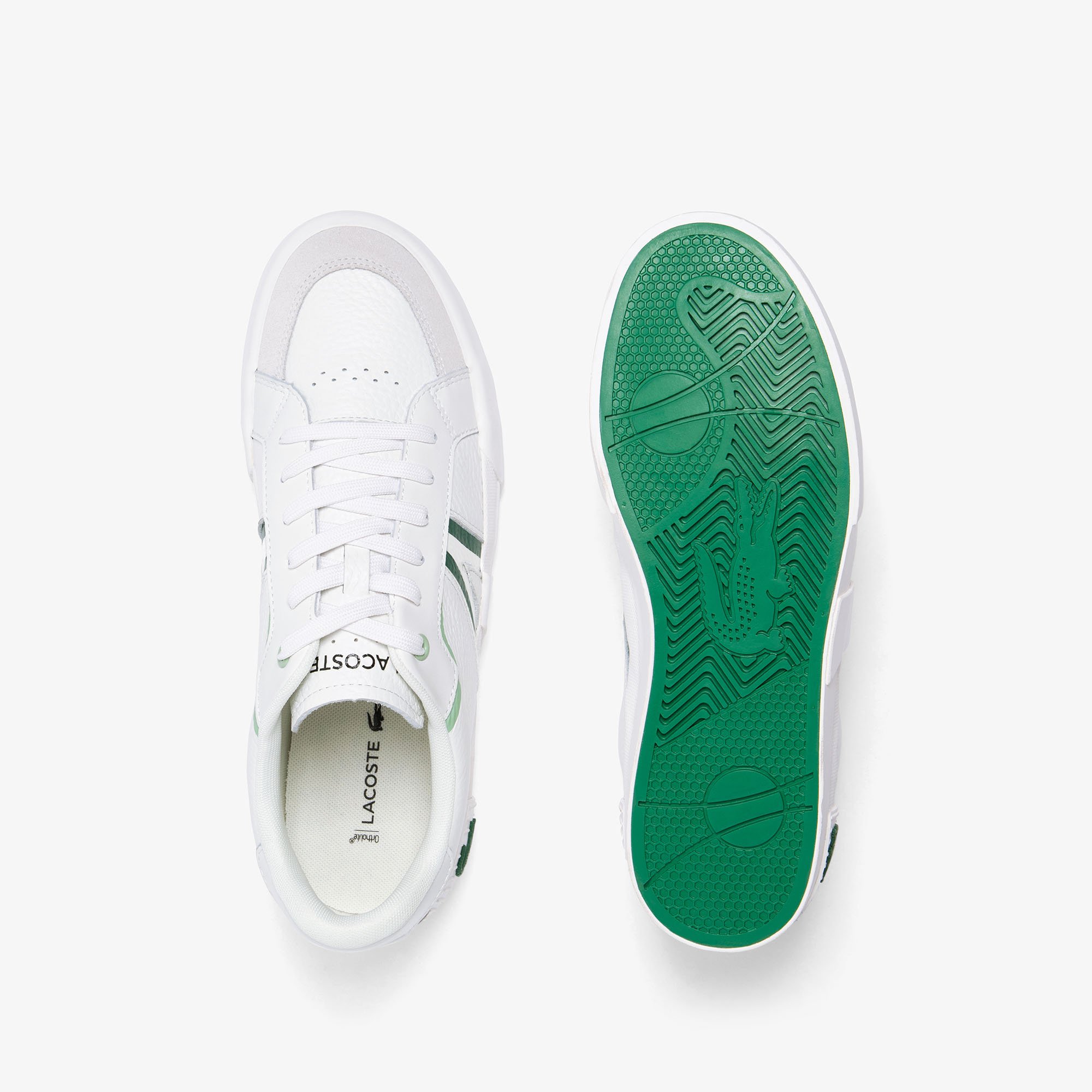 Giày Lacoste Nam Trackserve Chất Liệu Da