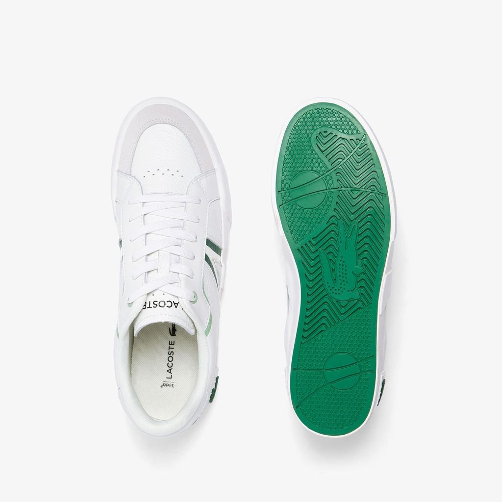 Giày Lacoste Nam Trackserve Chất Liệu Da