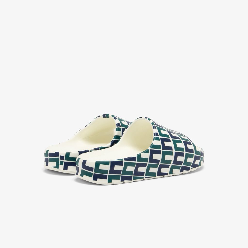 Dép Lacoste Nam Serve Slide 2.0 Họa Tiết Monogram
