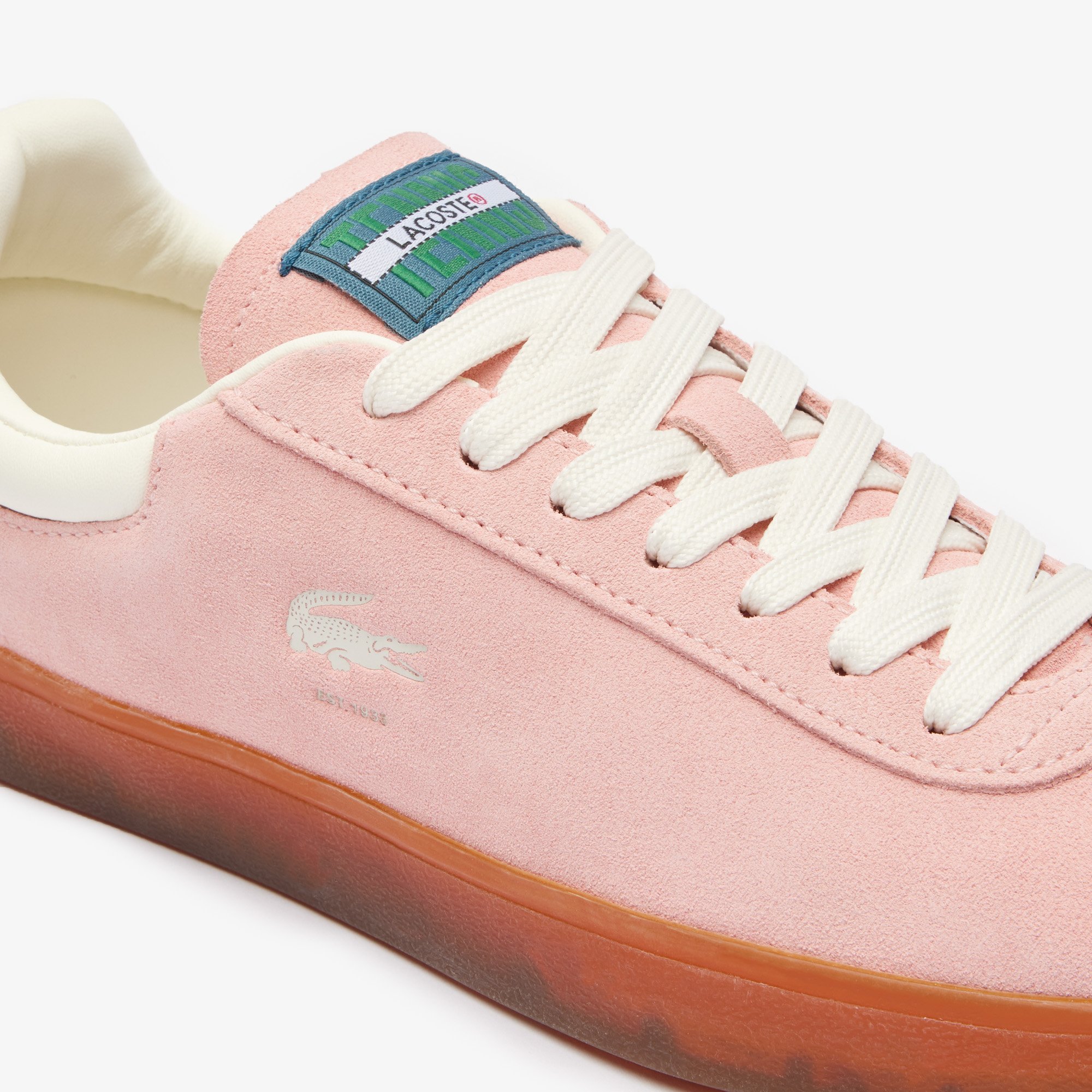Giày Lacoste Nữ Baseshot Chất Liệu Da