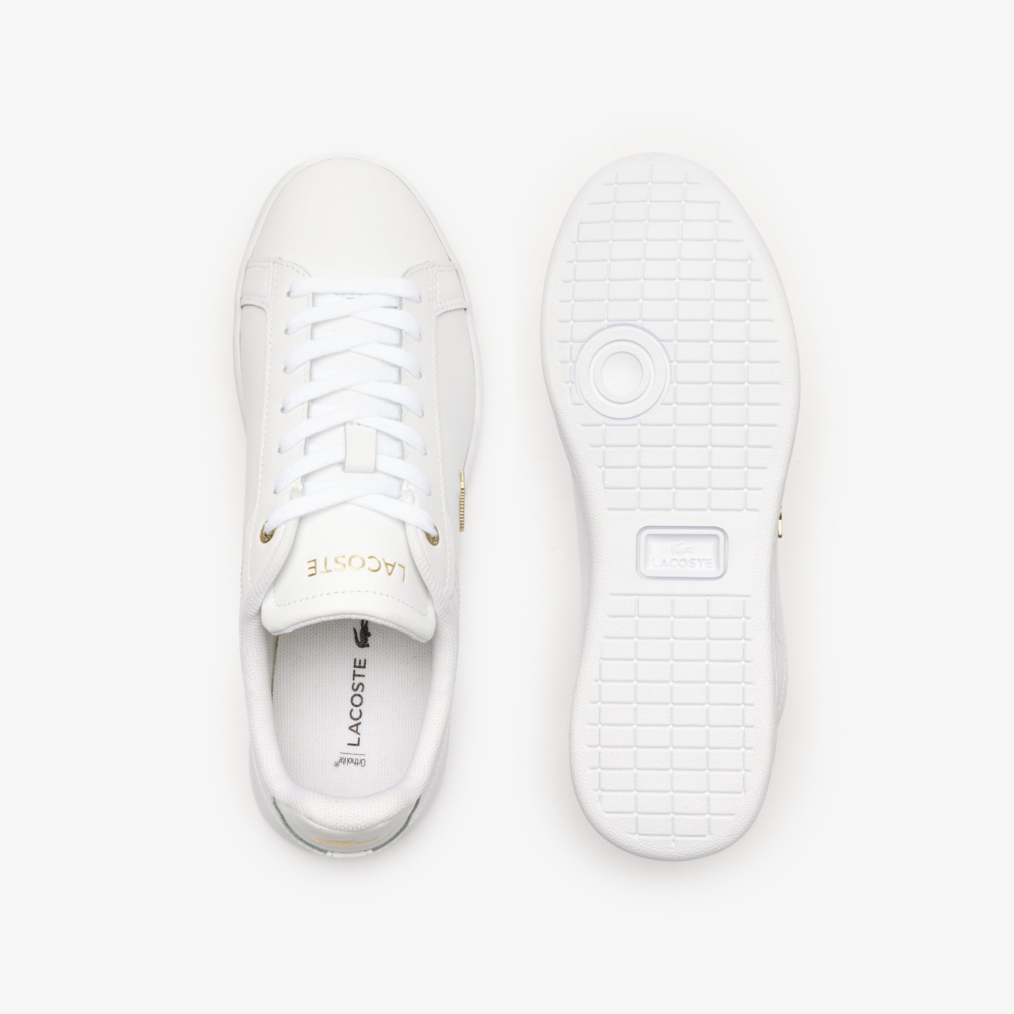 Giày Lacoste Nữ Carnaby Pro Chất Liệu Da