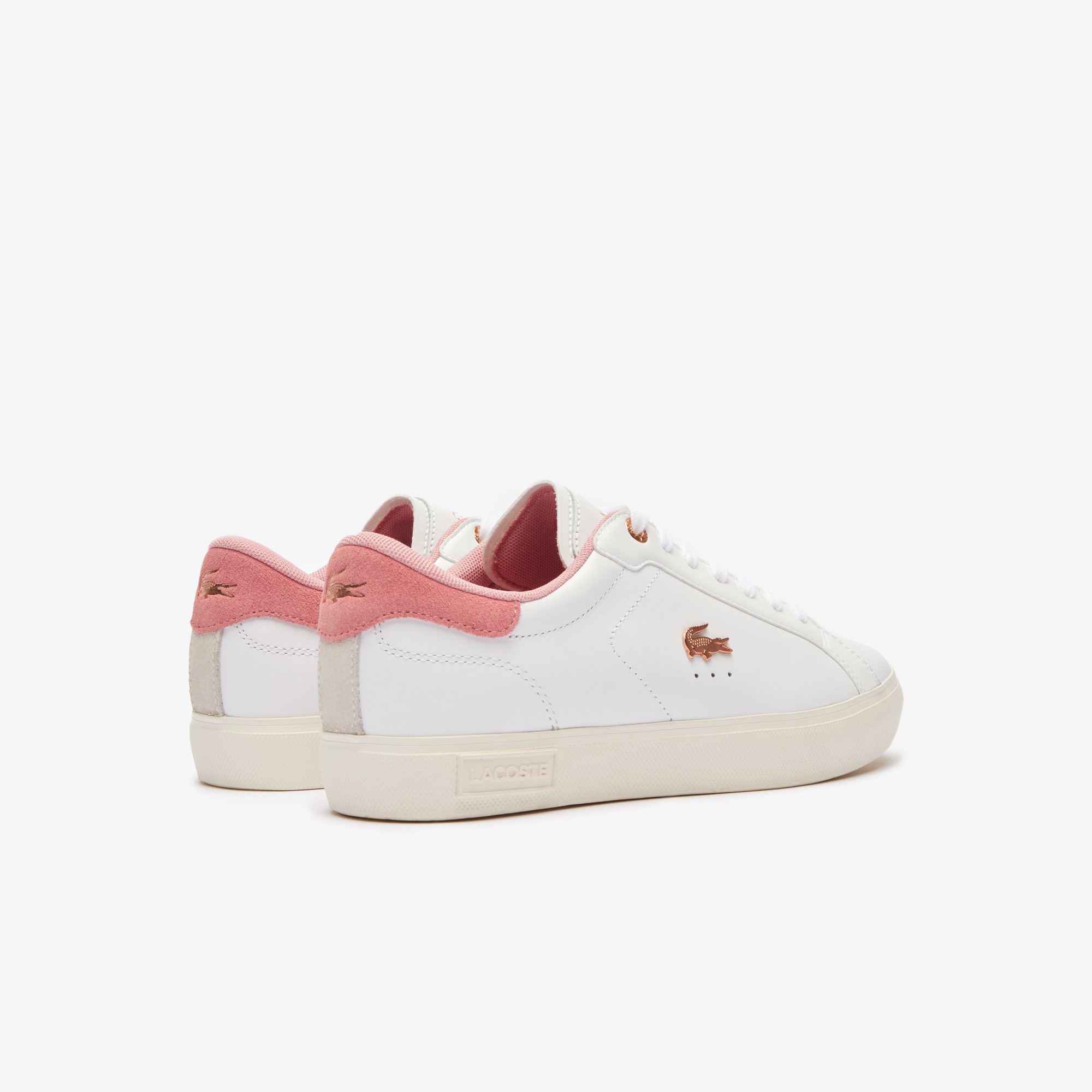 Giày Lacoste Nữ Powercourt Chất Liệu Da
