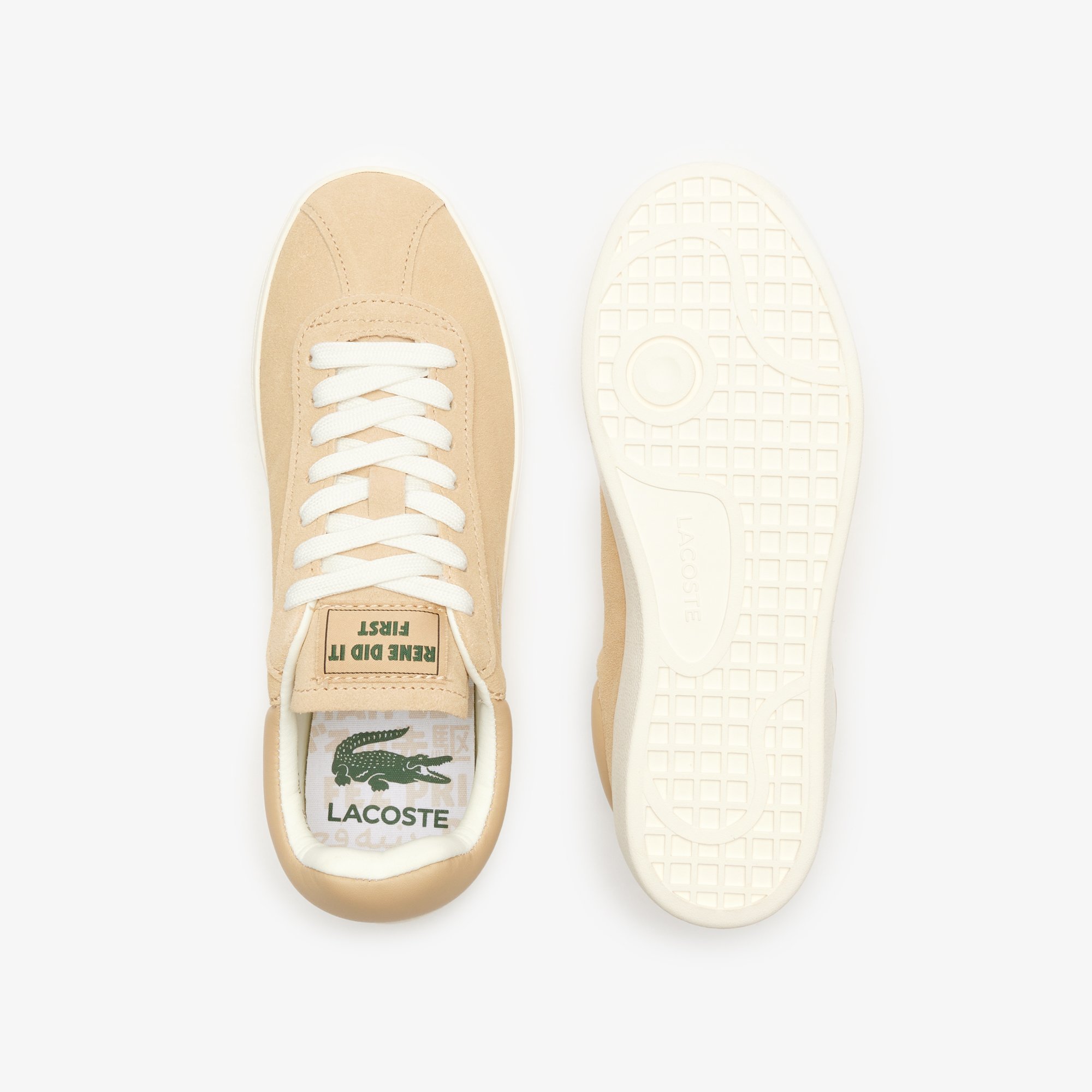 Giày Lacoste Nữ Baseshot Chất Liệu Da