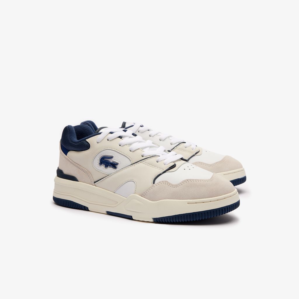Giày Lacoste Nam Lineshot Có Logo Chất Liệu Da
