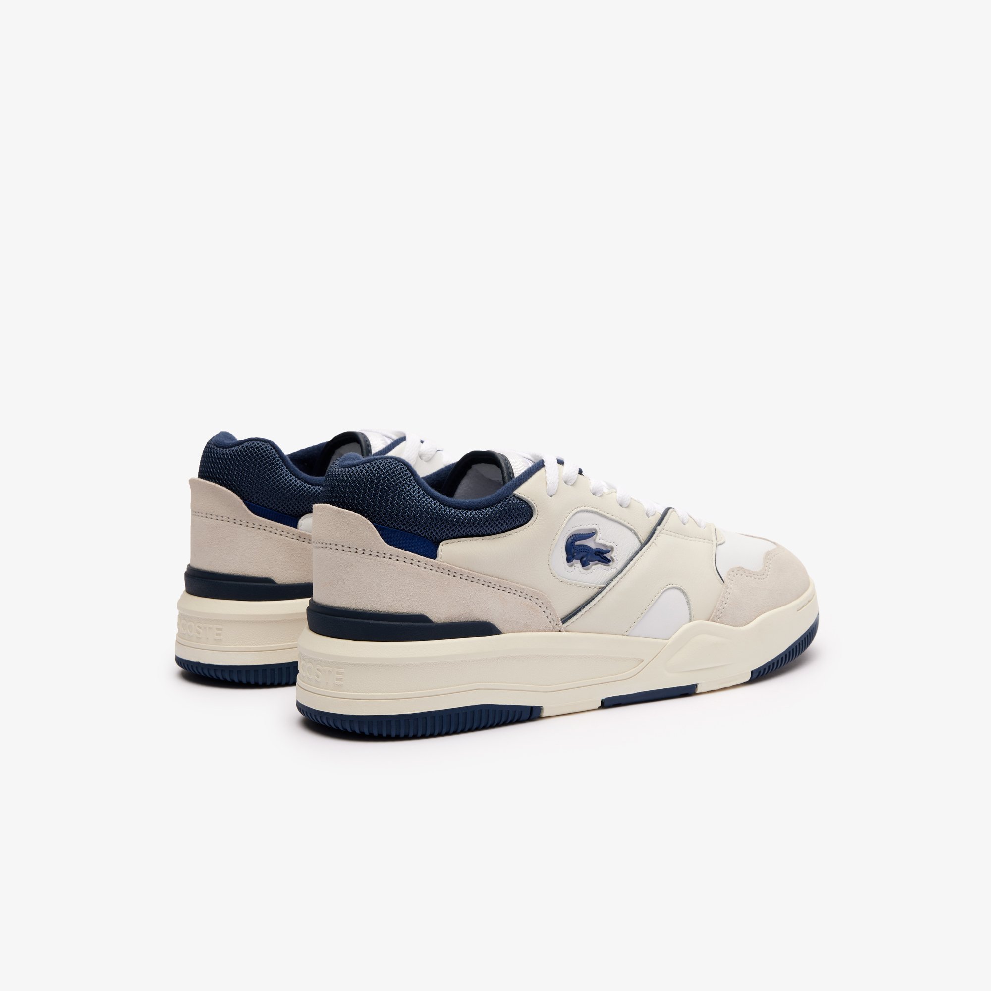 Giày Lacoste Nam Lineshot Có Logo Chất Liệu Da