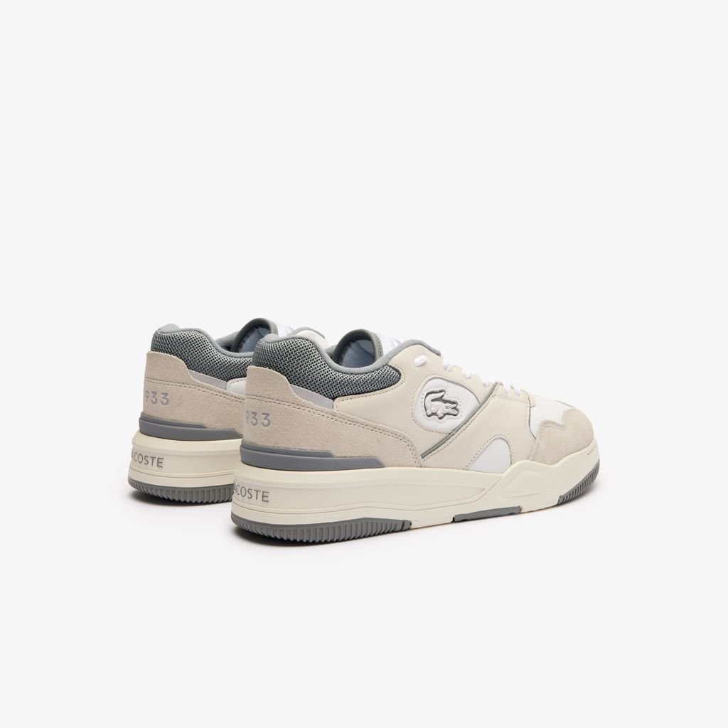 Giày Lacoste Nam Lineshot Có Logo Chất Liệu Da