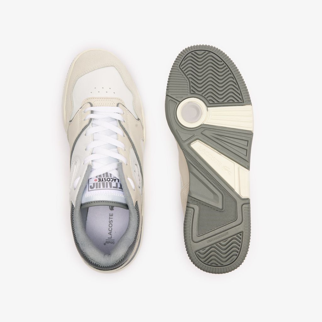 Giày Lacoste Nam Lineshot Có Logo Chất Liệu Da