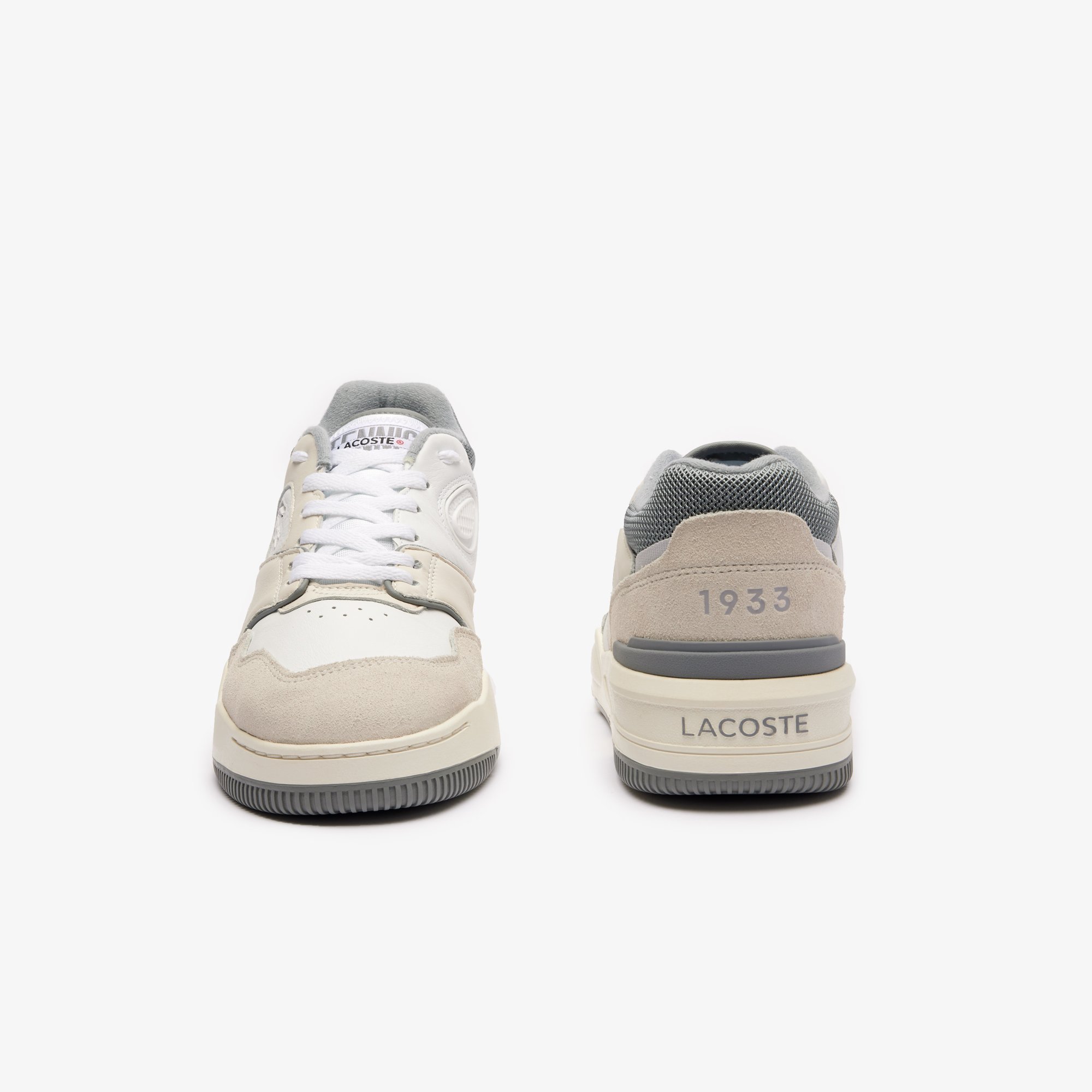 Giày Lacoste Nam Lineshot Có Logo Chất Liệu Da