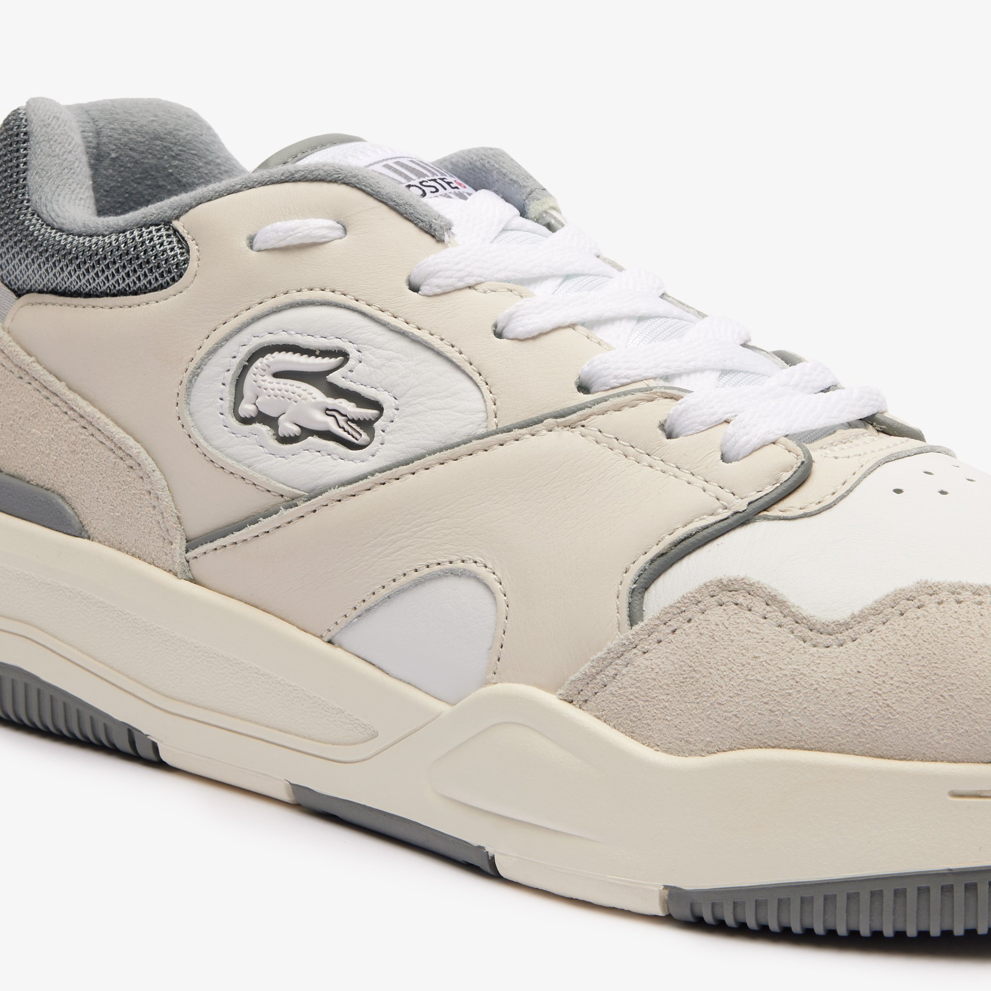 Giày Lacoste Nam Lineshot Có Logo Chất Liệu Da