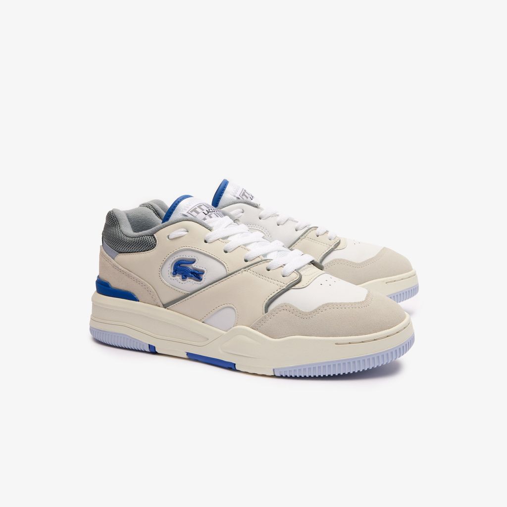 Giày Lacoste Nam Lineshot Có Logo Chất Liệu Da