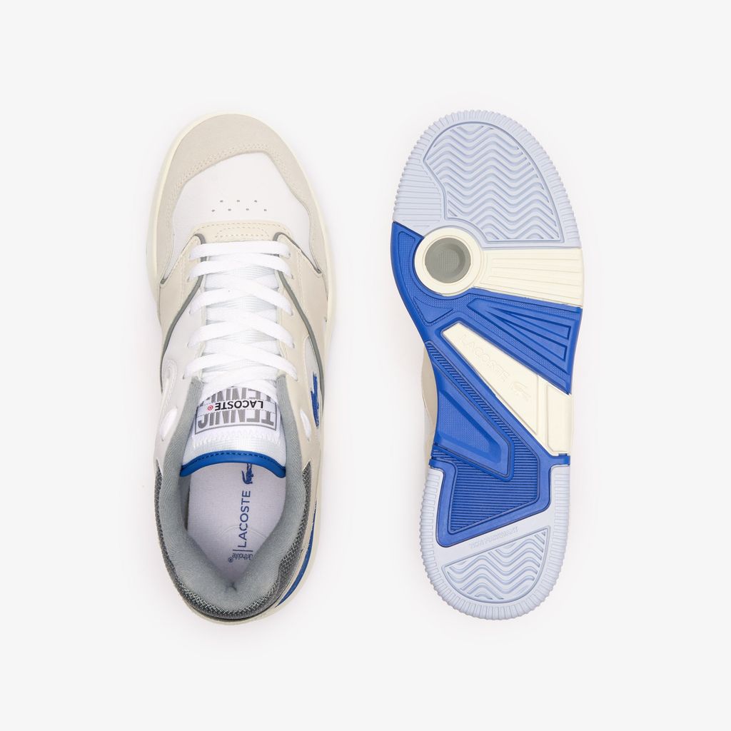 Giày Lacoste Nam Lineshot Có Logo Chất Liệu Da