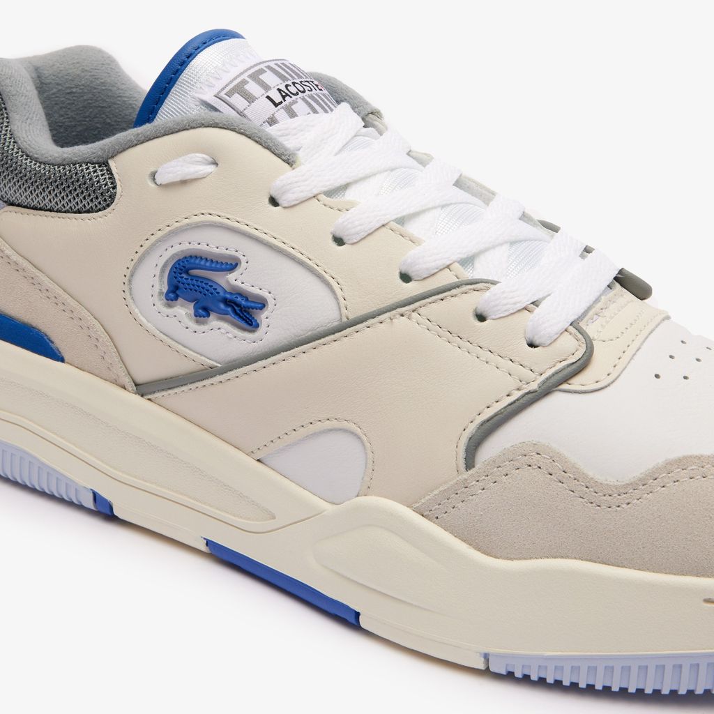 Giày Lacoste Nam Lineshot Có Logo Chất Liệu Da