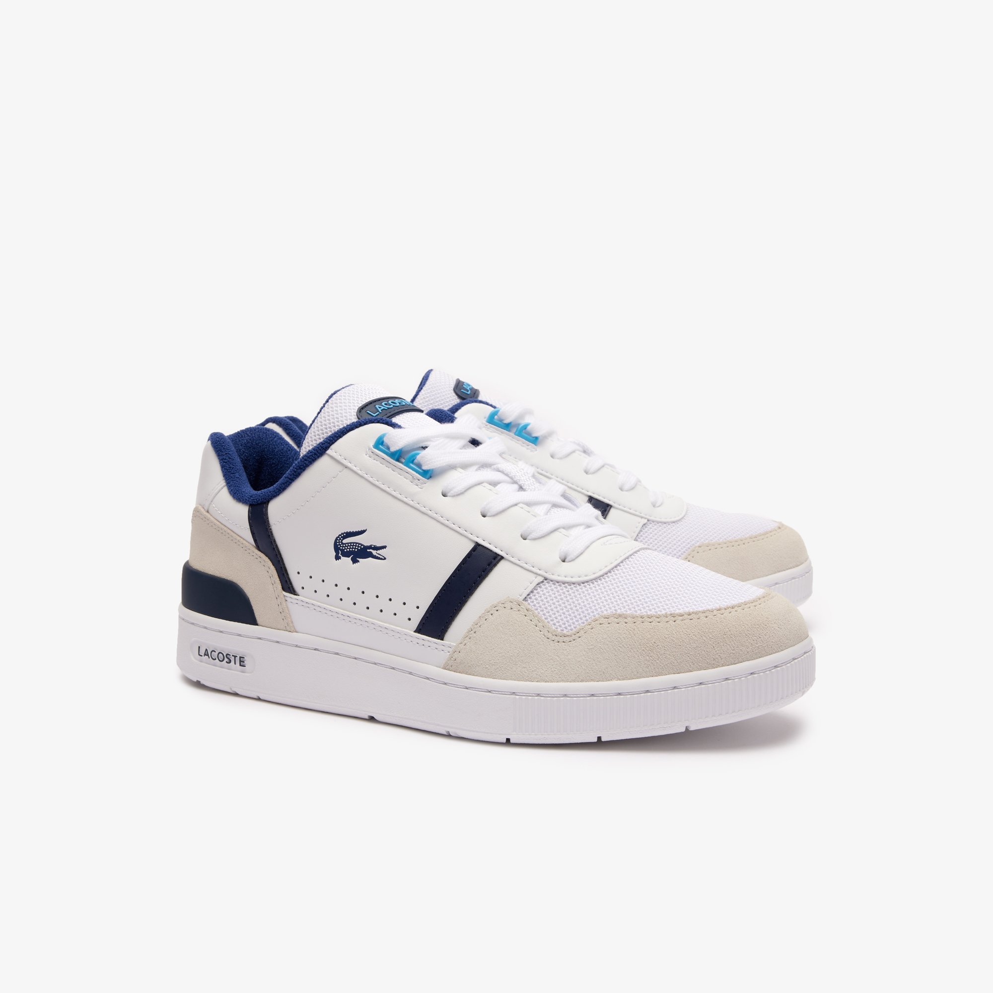 Giày Lacoste Nam T-Clip Chất Liệu Da