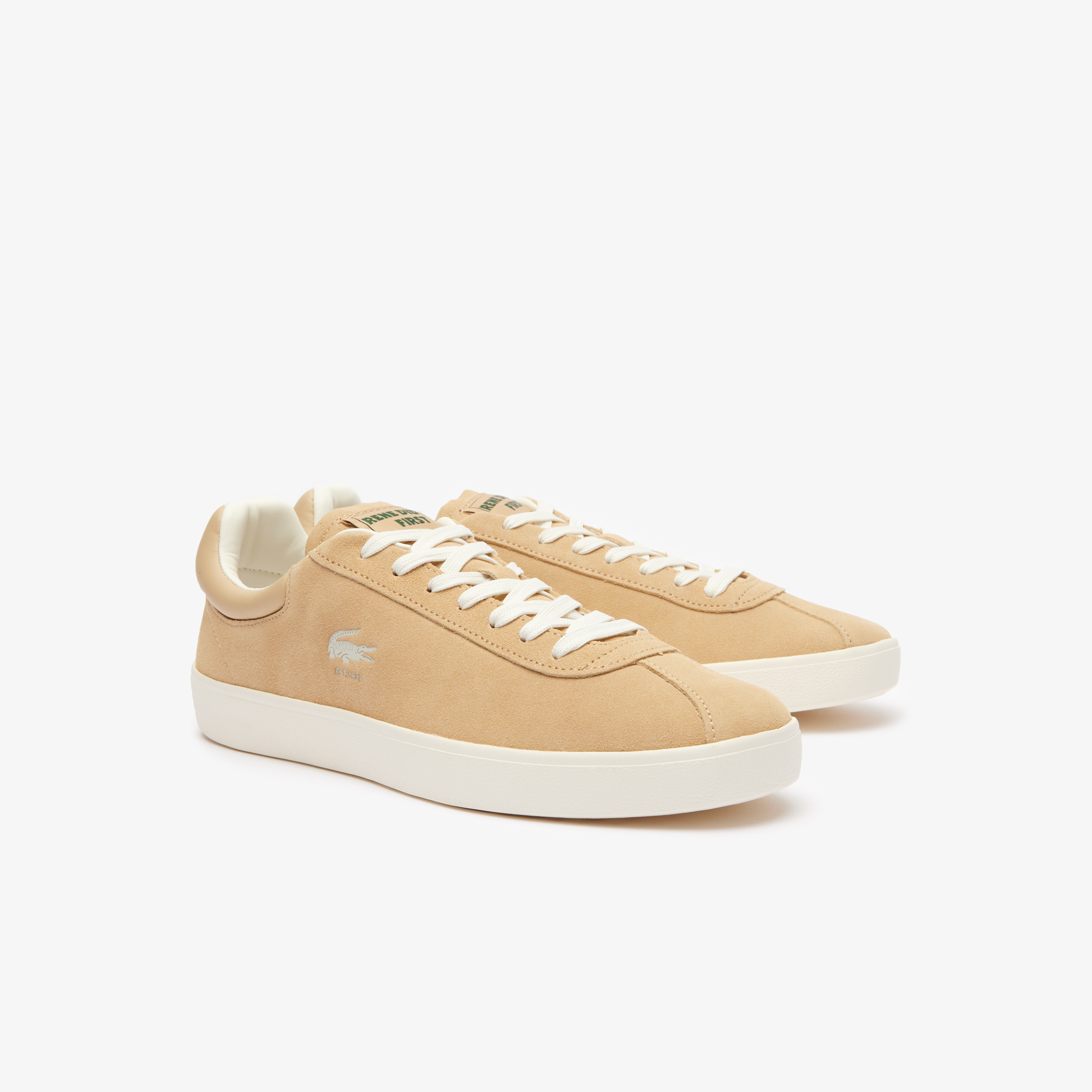 Giày Lacoste Nam Baseshot Chất Liệu Da