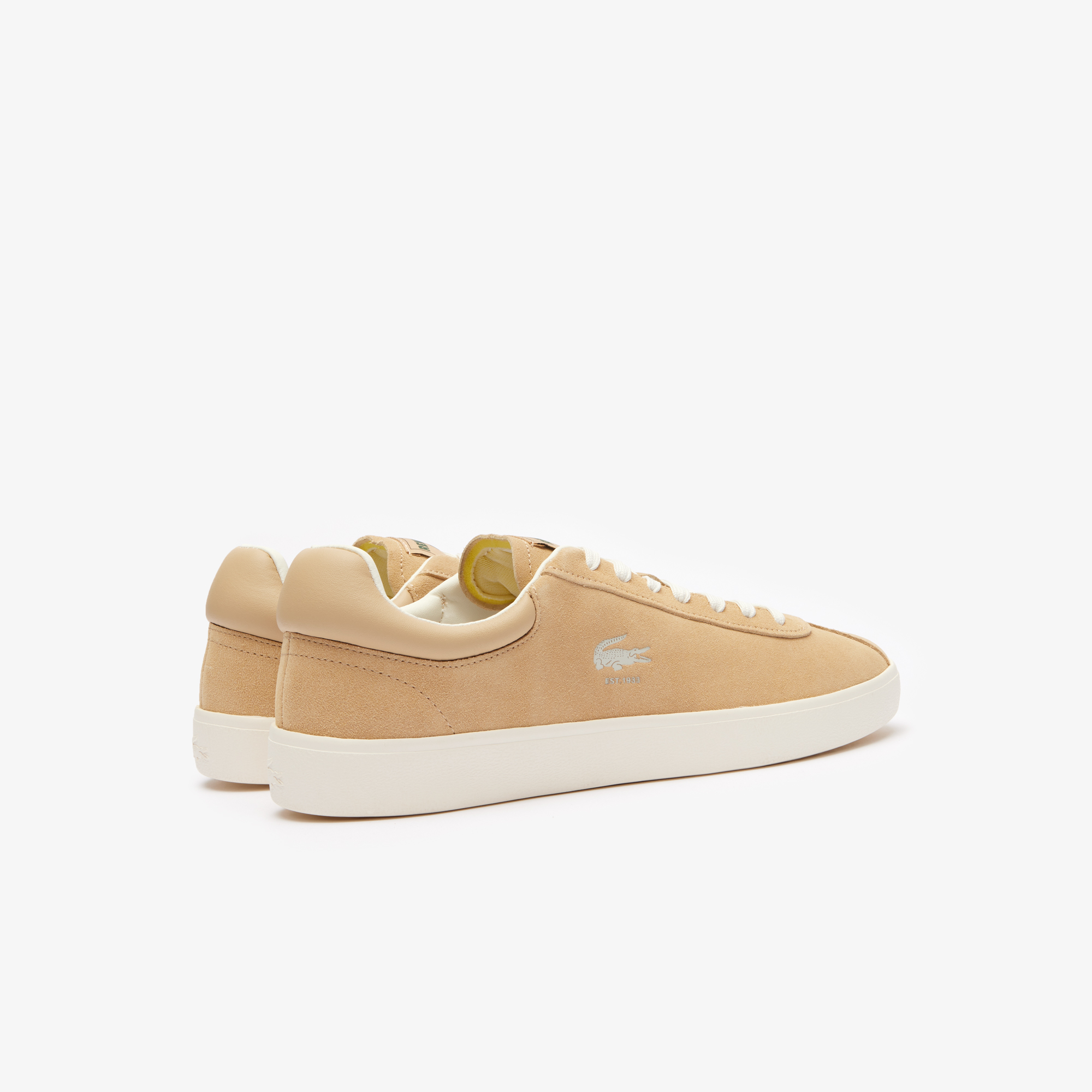 Giày Lacoste Nam Baseshot Chất Liệu Da
