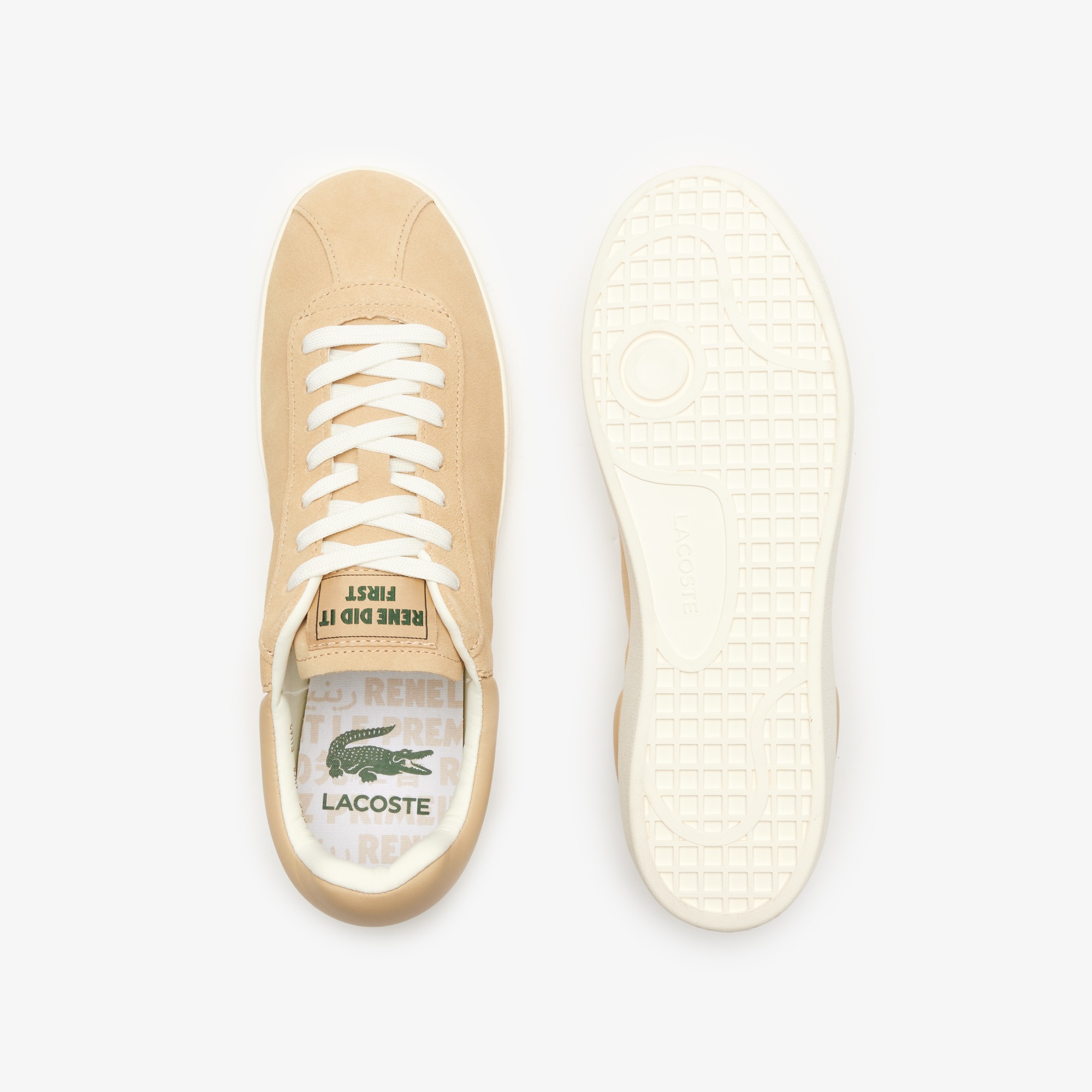 Giày Lacoste Nam Baseshot Chất Liệu Da
