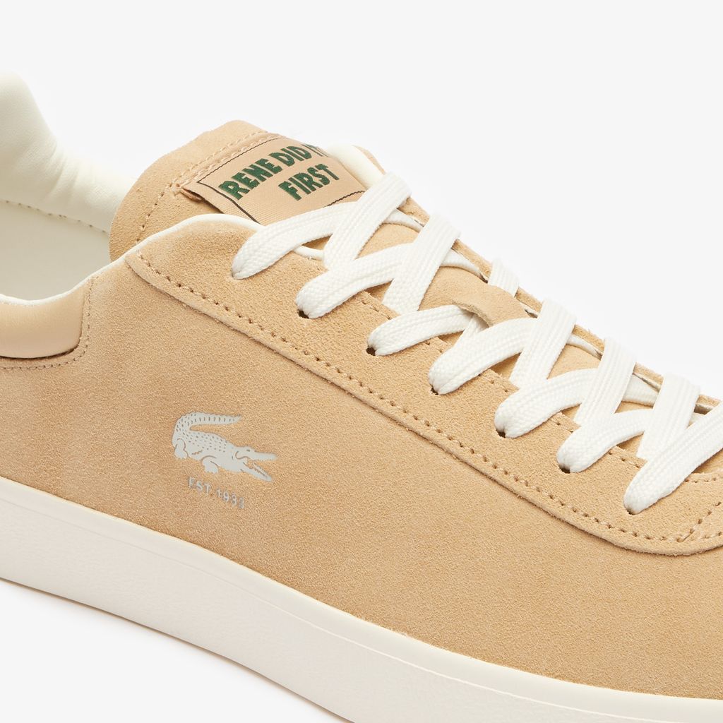 Giày Lacoste Nam Baseshot Chất Liệu Da