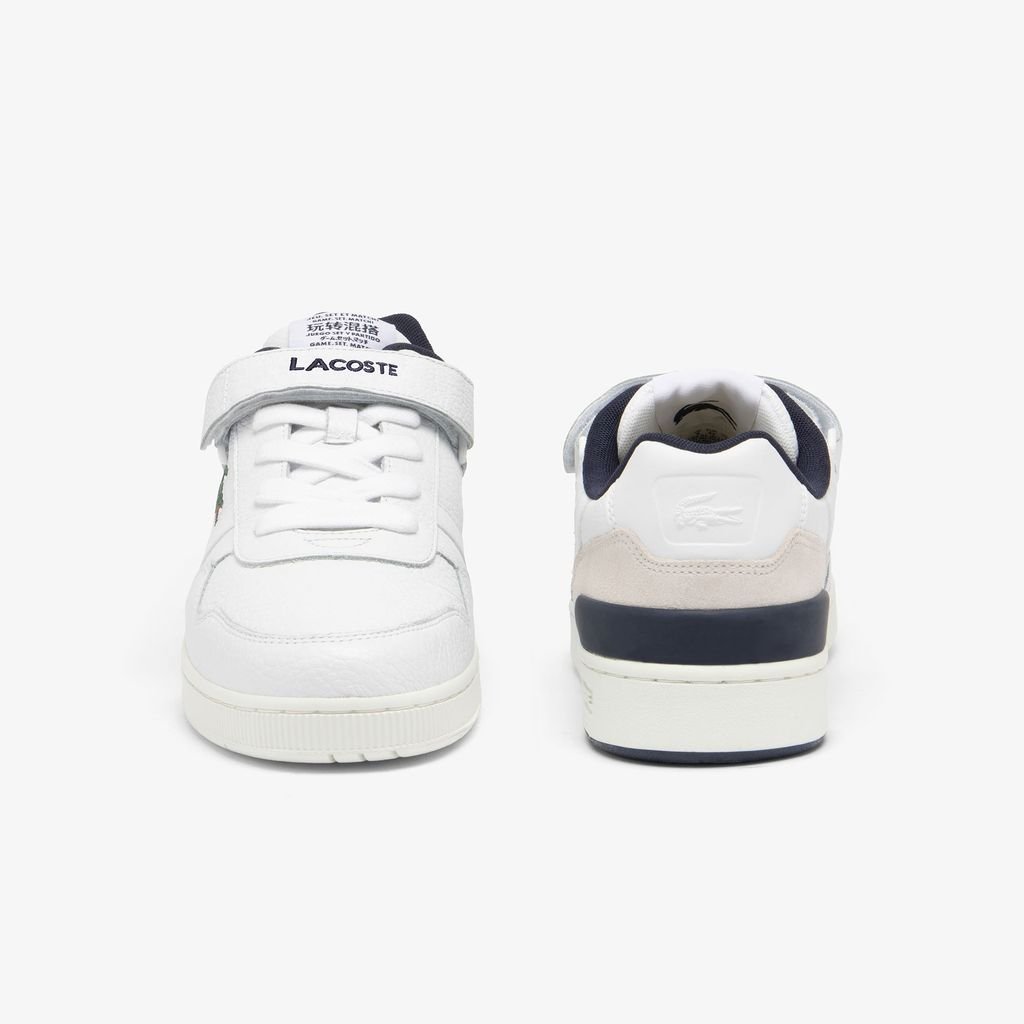 Giày Lacoste Nam T-Clip Quai Dán Cổ Giày Phối Màu
