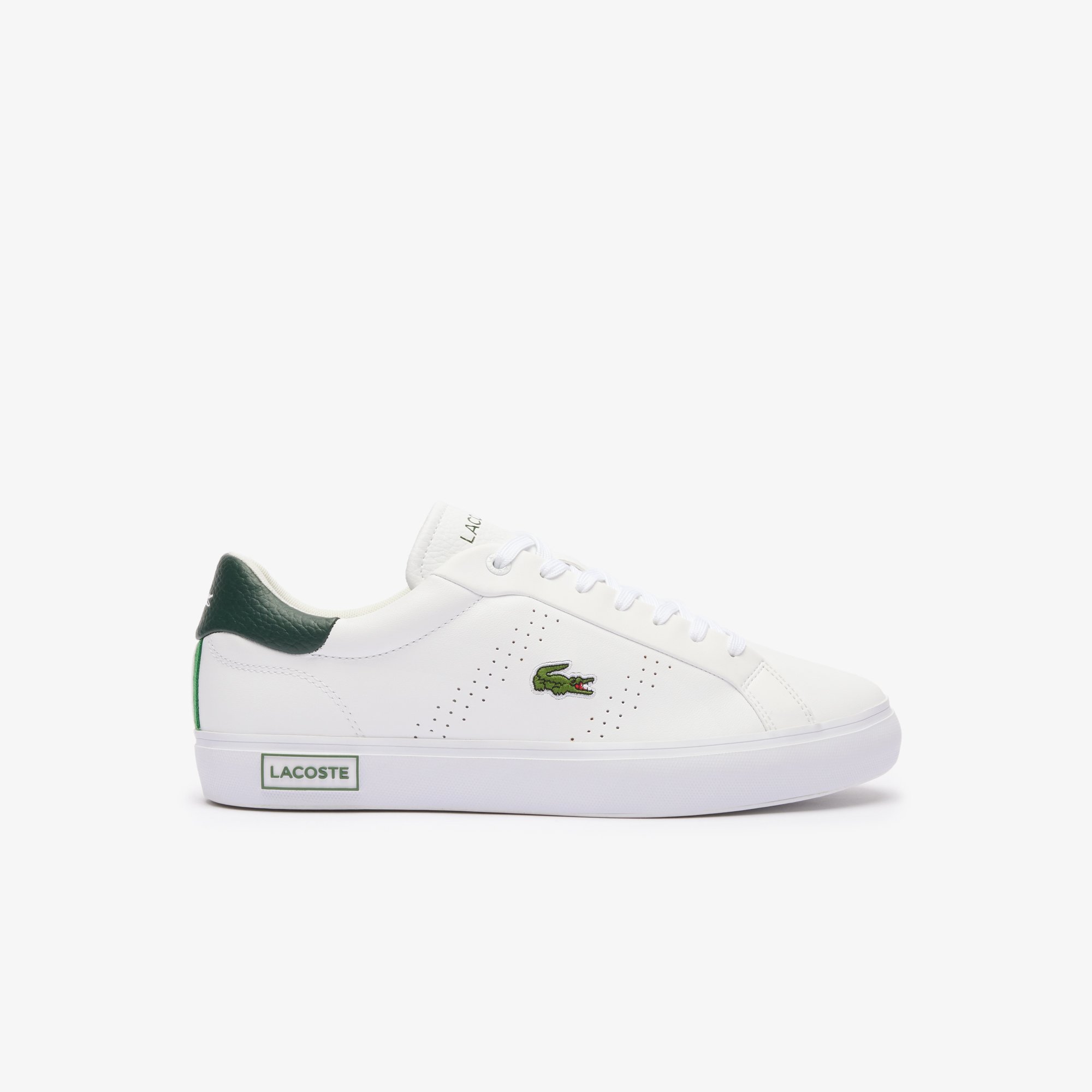 Giày Lacoste Nam Powercourt 2.0 Chất Liệu Da