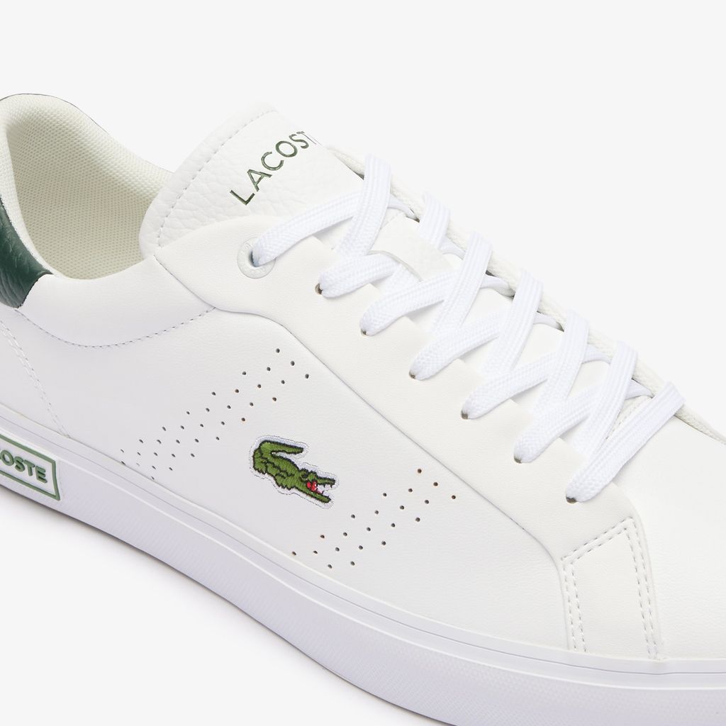 Giày Lacoste Nam Powercourt 2.0 Chất Liệu Da