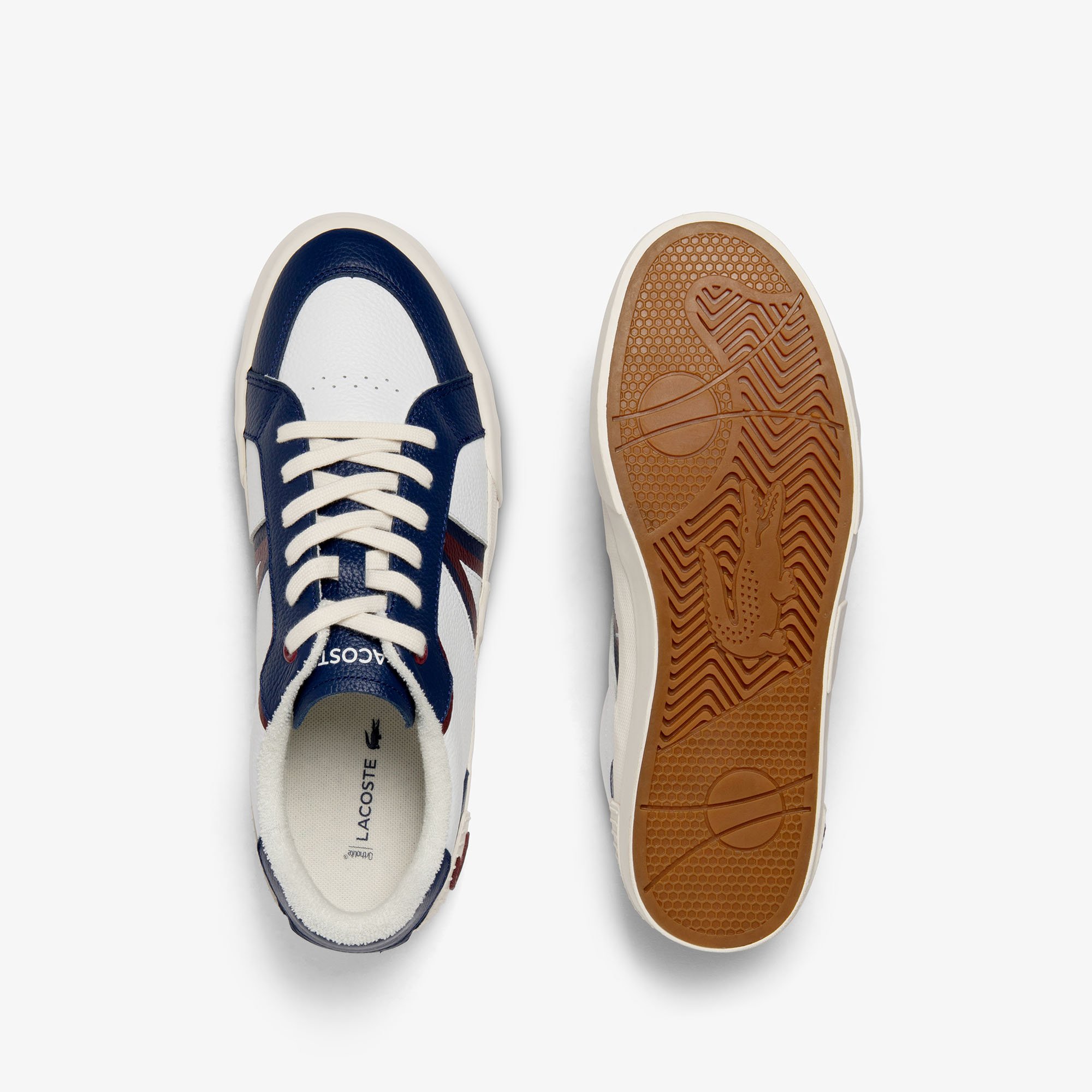 Giày Lacoste Nam L004 Chất Liệu Da
