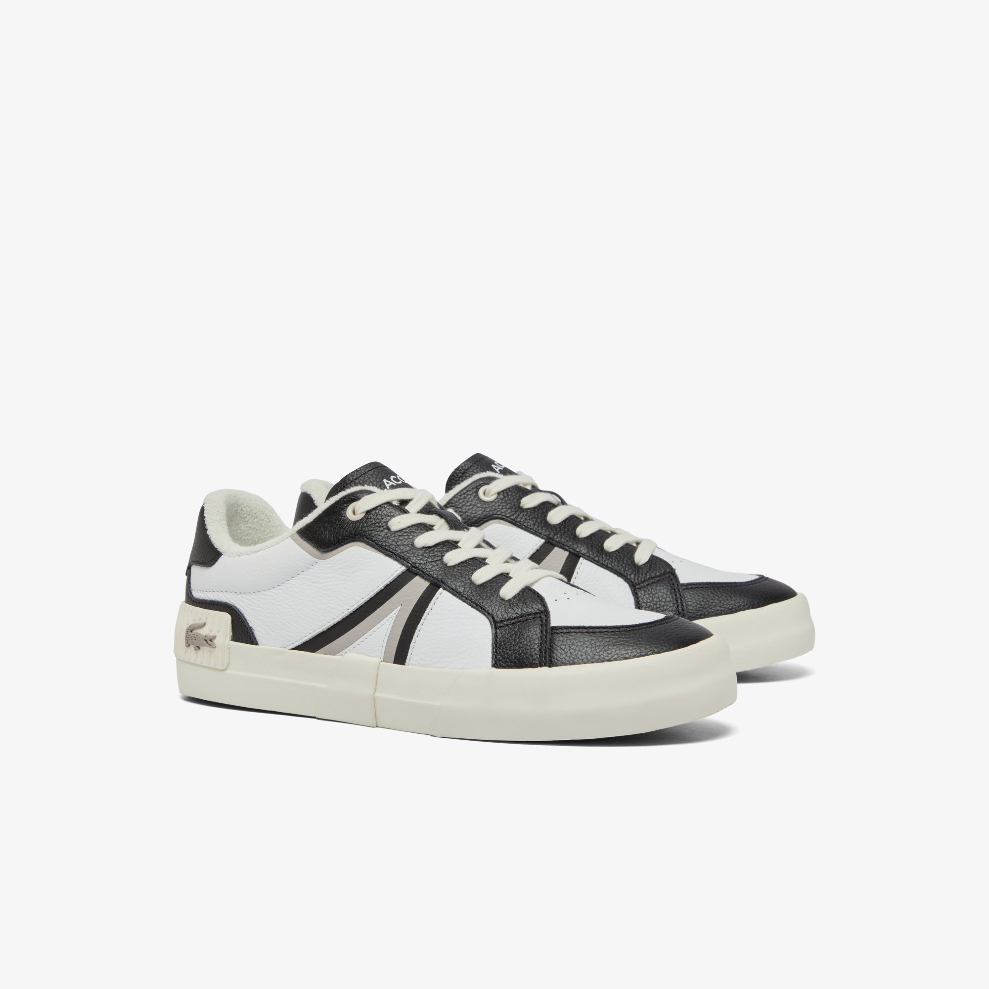 Giày Lacoste Nam L004 Chất Liệu Da