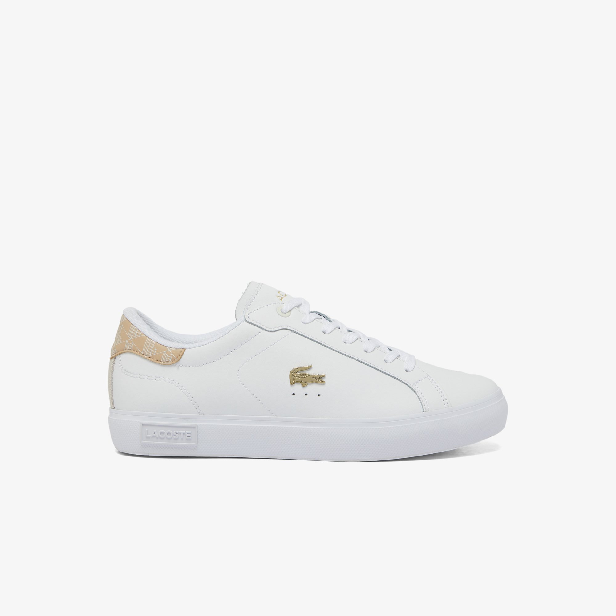 Giày Lacoste Nữ Powercourt Chất Liệu Da
