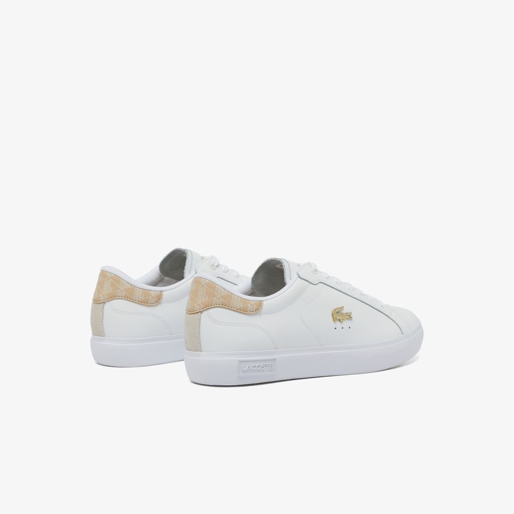Giày Lacoste Nữ Powercourt Chất Liệu Da