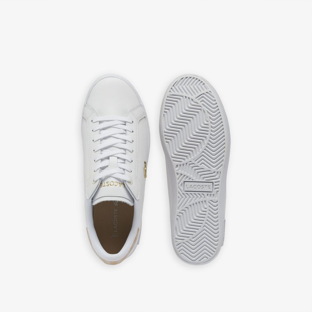 Giày Lacoste Nữ Powercourt Chất Liệu Da