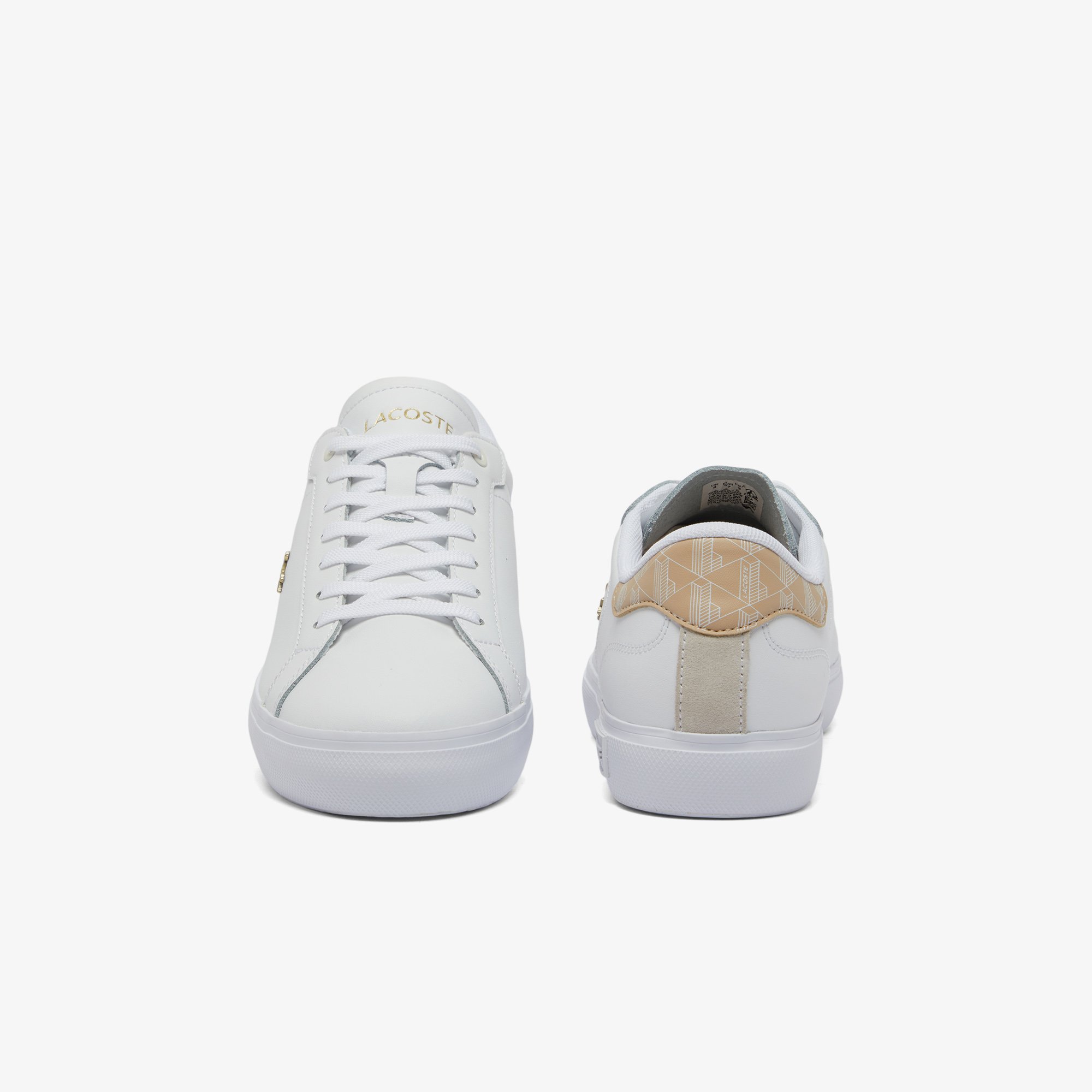 Giày Lacoste Nữ Powercourt Chất Liệu Da