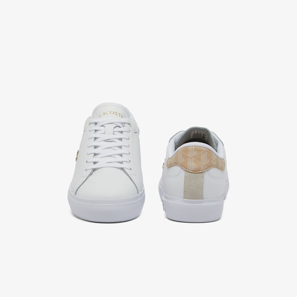 Giày Lacoste Nữ Powercourt Chất Liệu Da